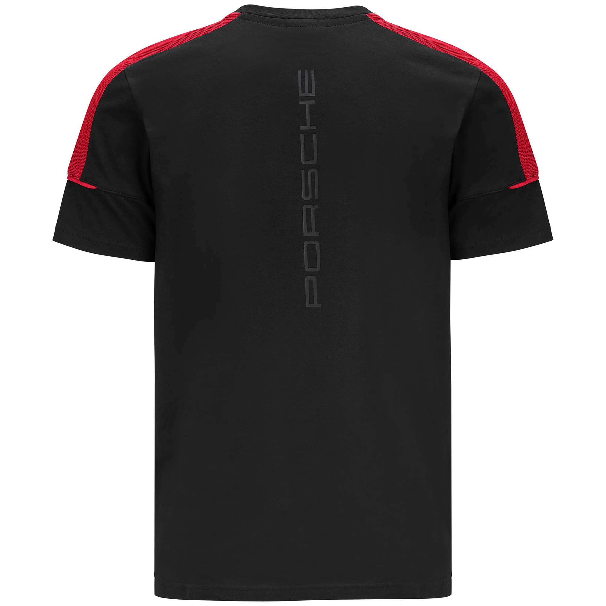 Porsche Motorsport T-Shirt "Kleines Logo" - schwarz