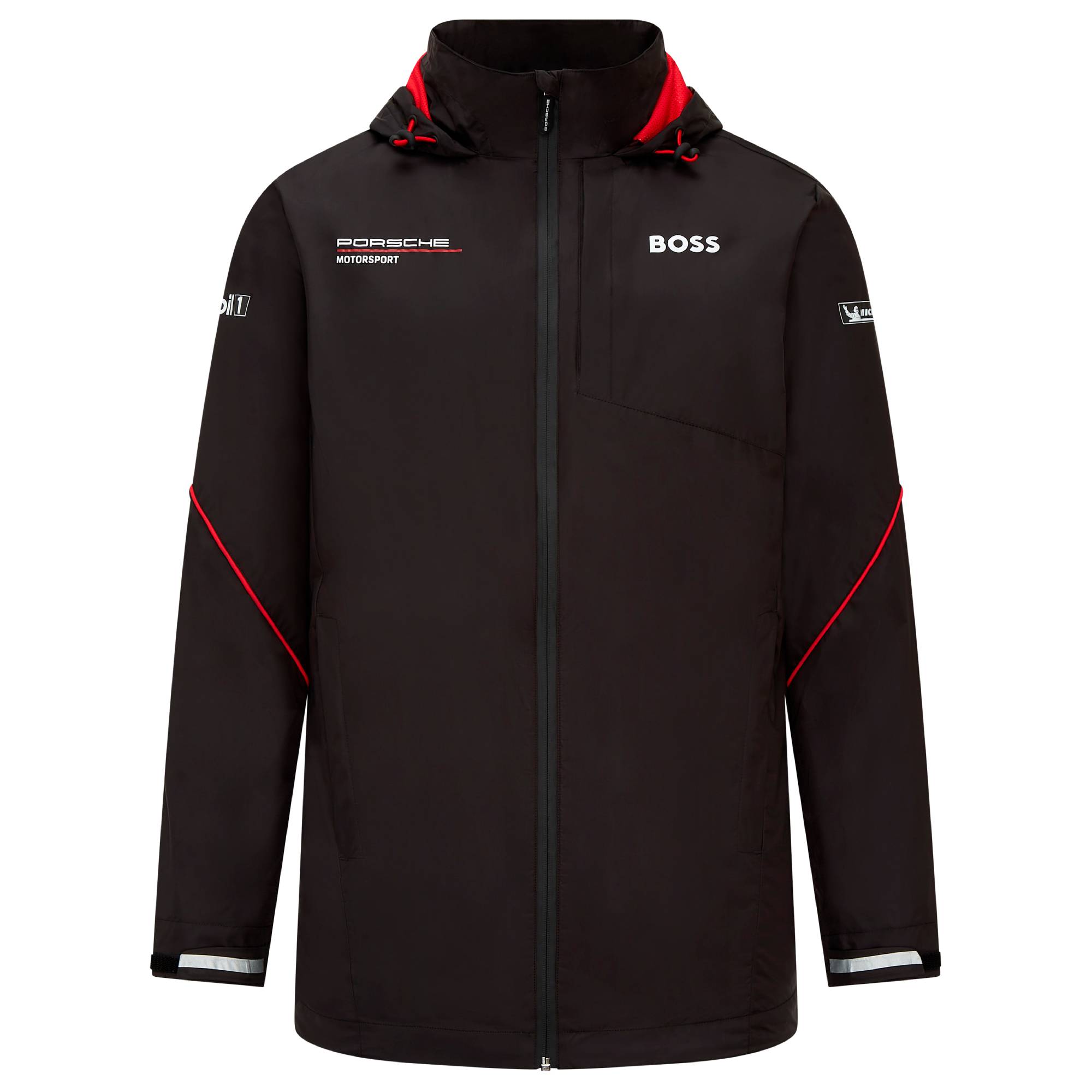 Porsche Motorsport Regenjacke "Teamline" - schwarz