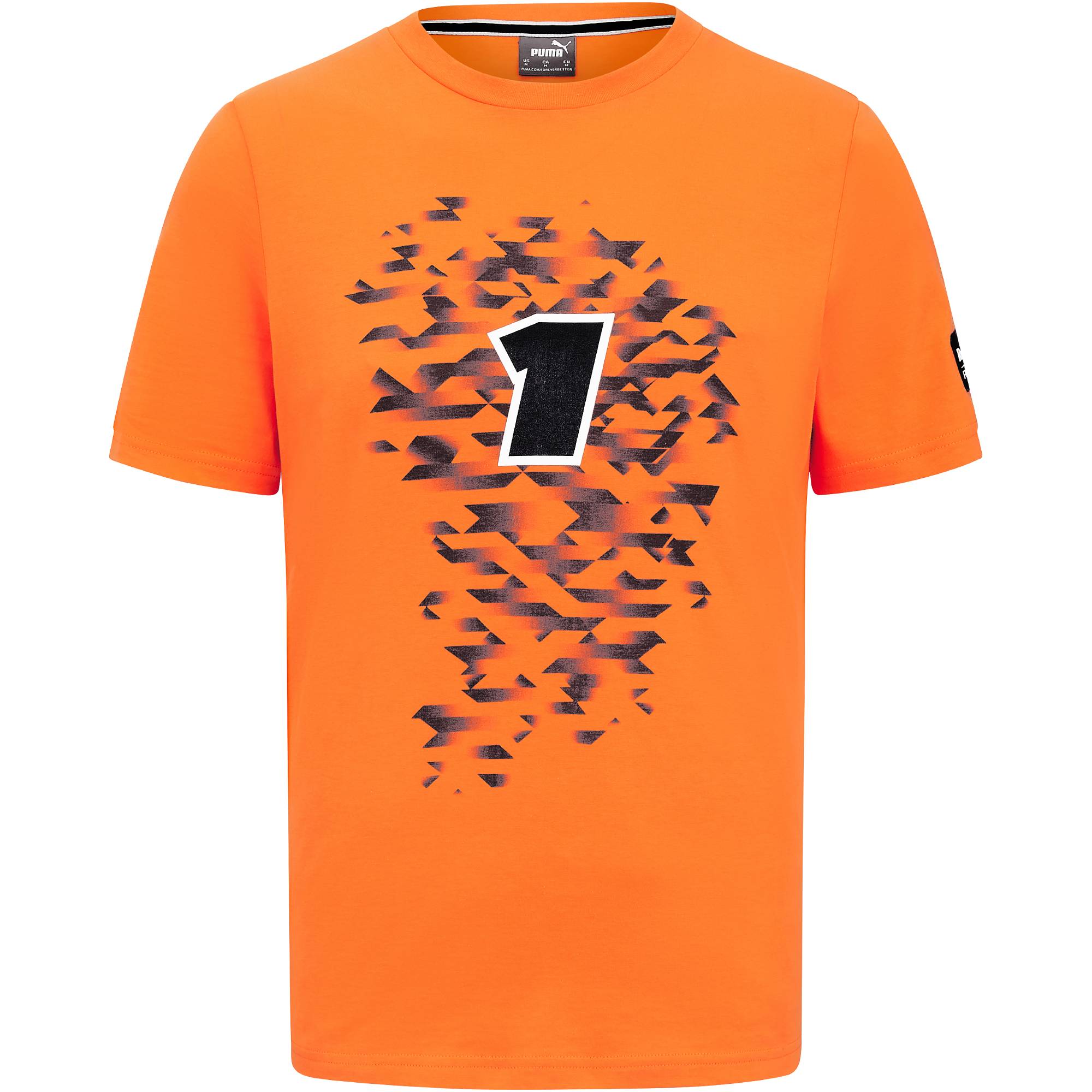 Red Bull Racing Max Verstappen T-Shirt "Nr 1" - orange