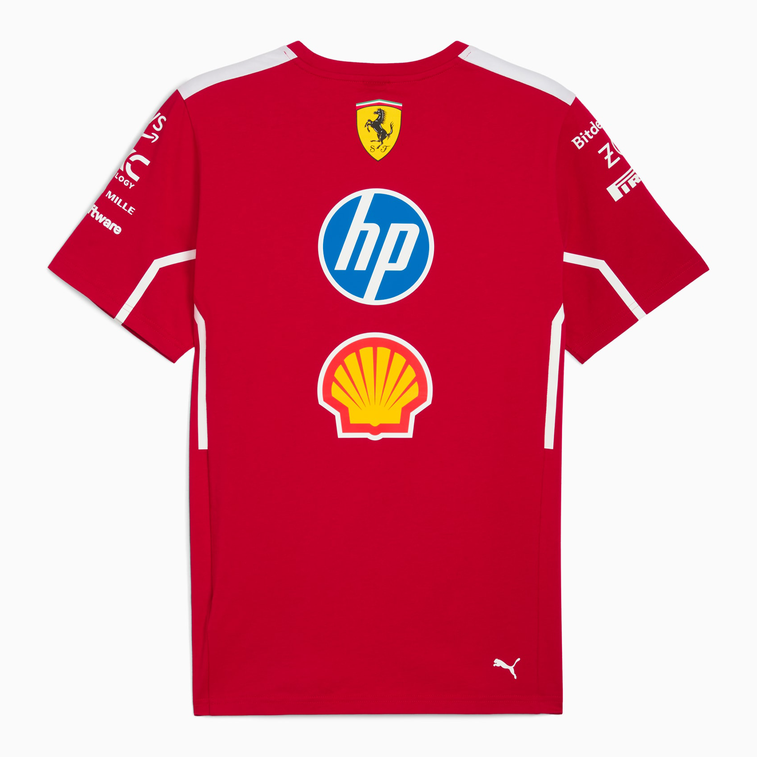 Scuderia Ferrari Puma Team T-Shirt 2025 - rot