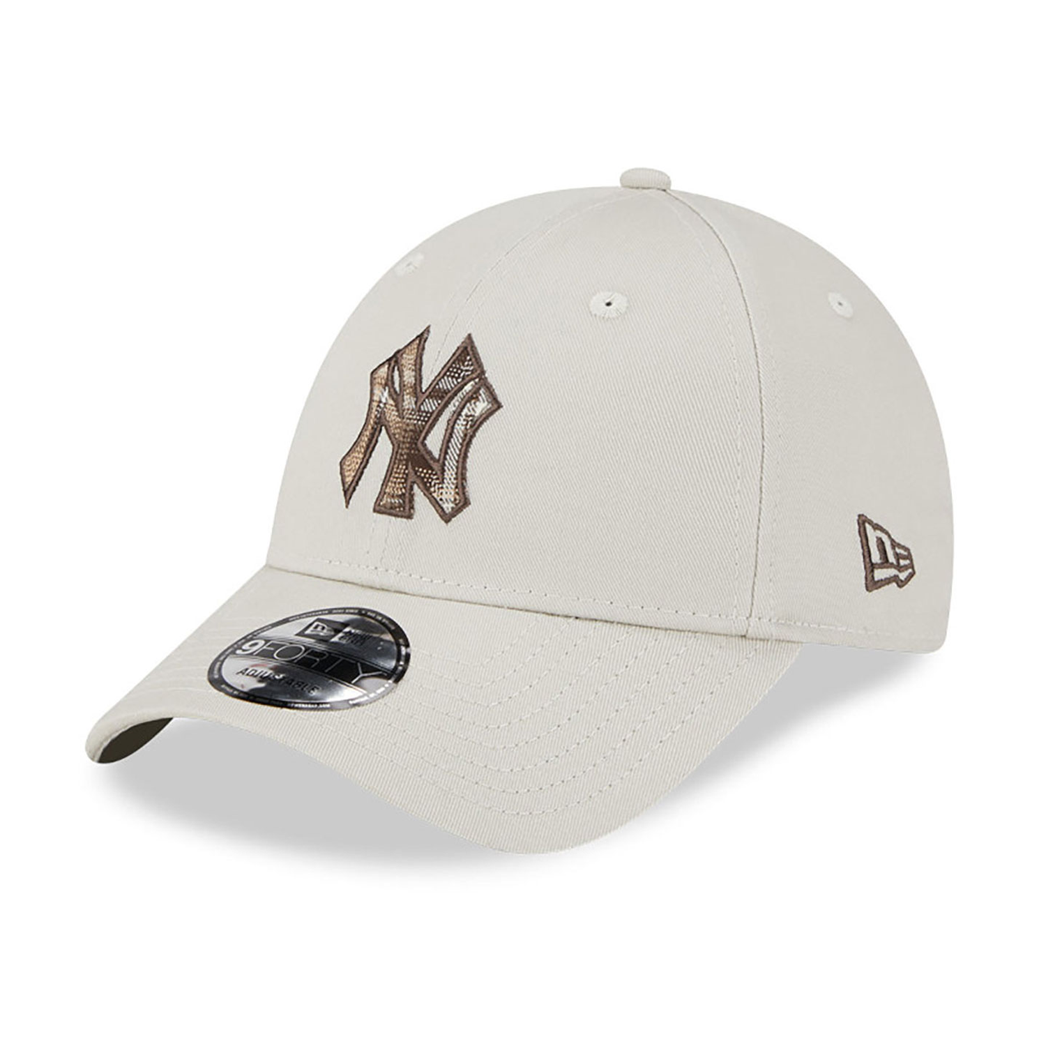 New York Yankees New Era Cap 9FORTY "Check Infill" STNBLK