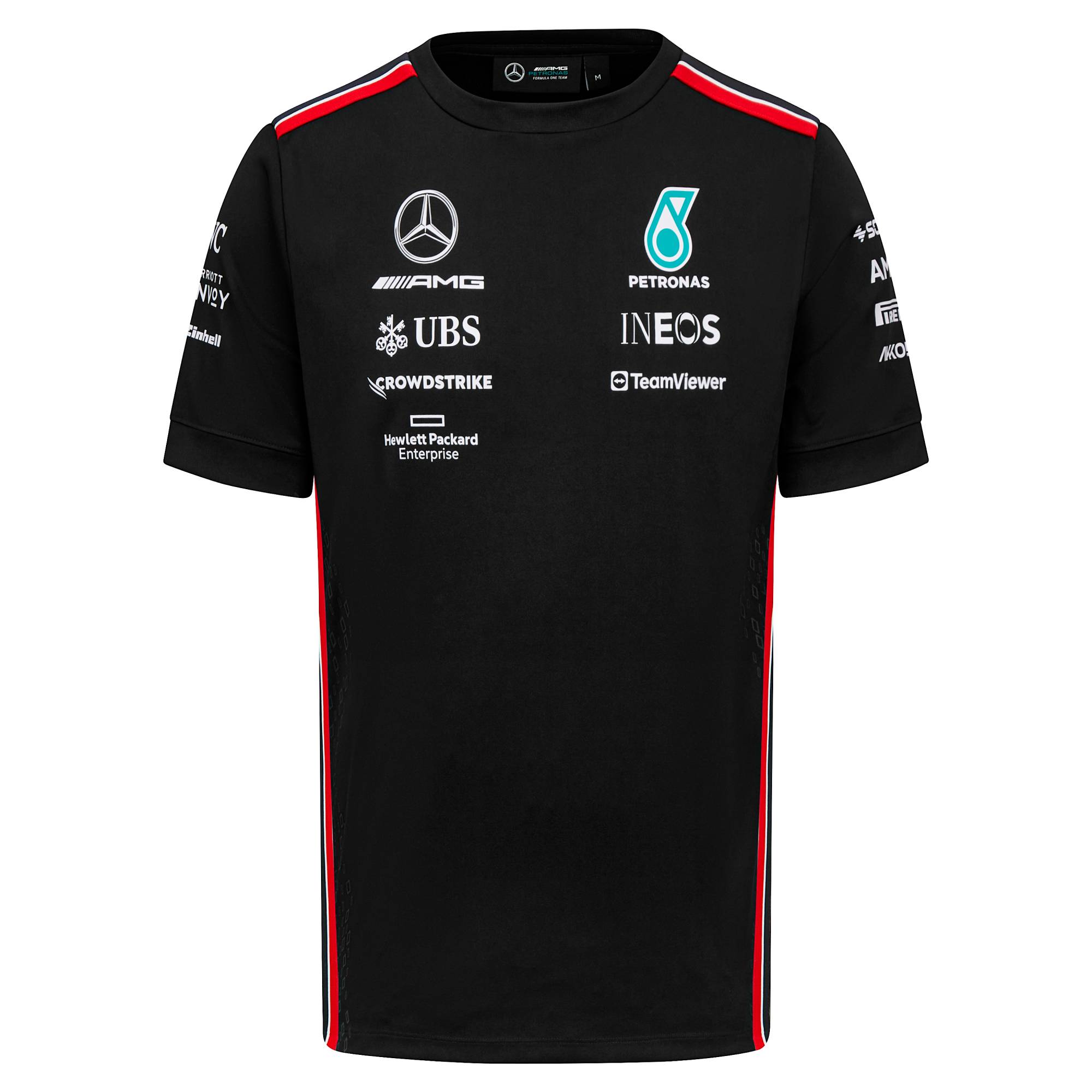 Mercedes AMG PETRONAS Team T-Shirt - schwarz