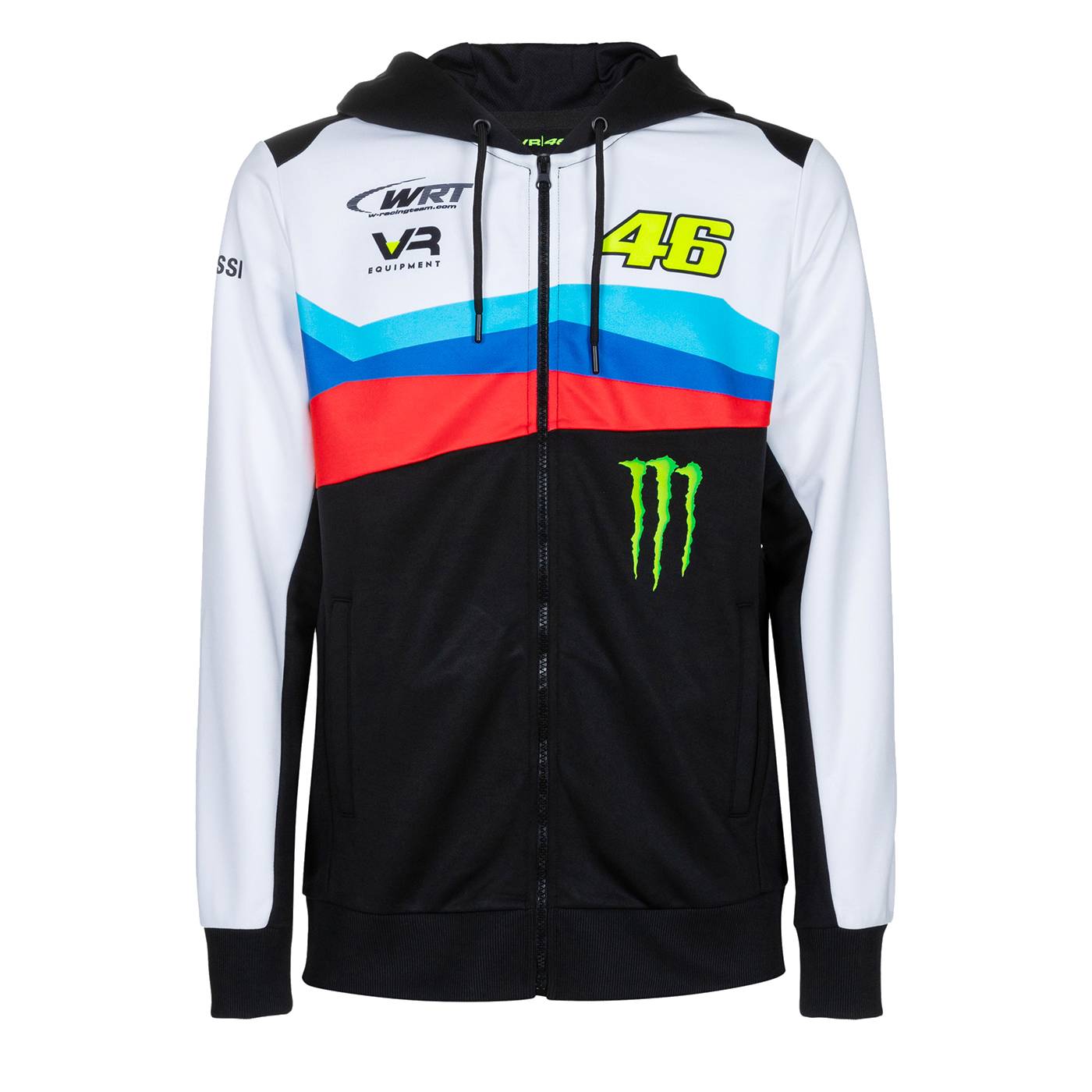 Valentino Rossi Monster Energy Kapuzensweatjacke "WRT" - multicolor