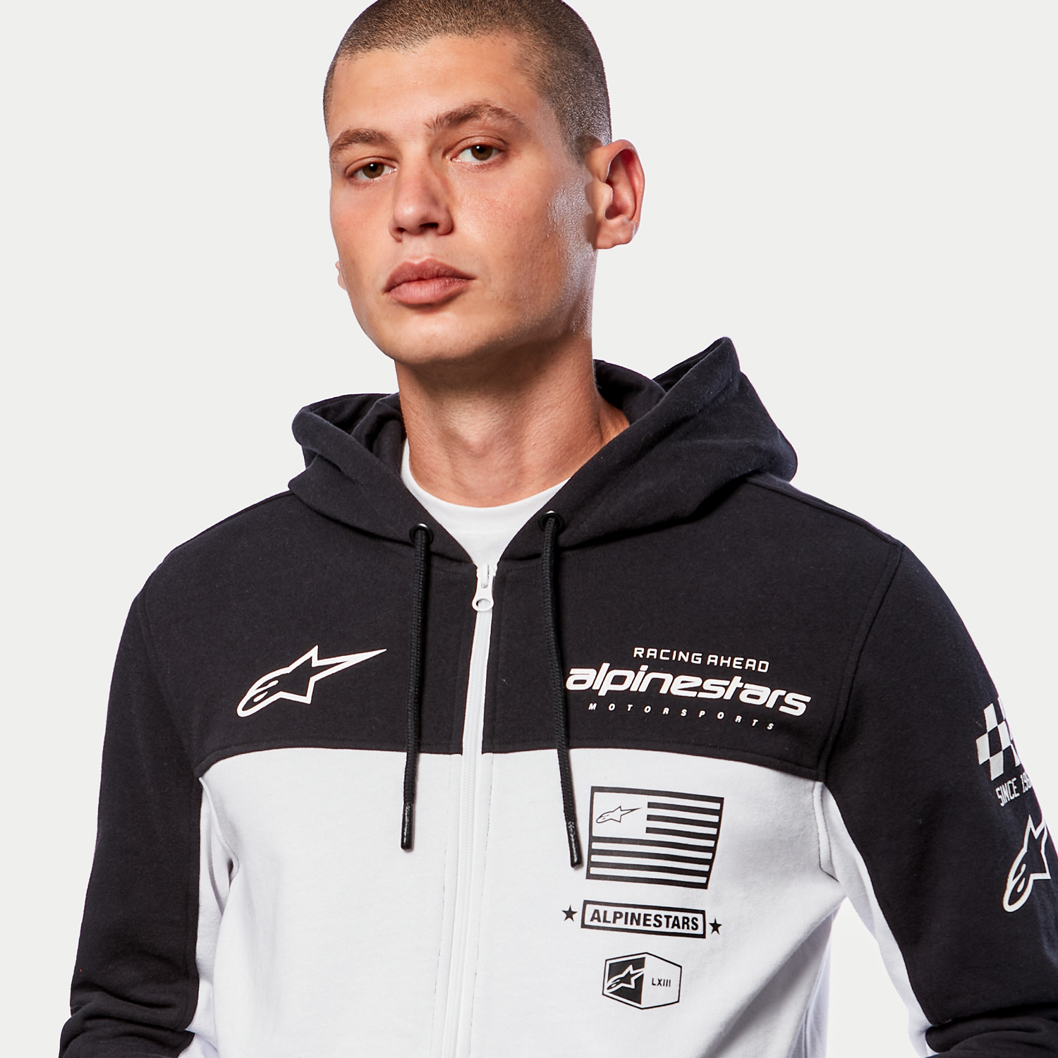 Alpinestars Kapuzensweatjacke "Block" - multicolor