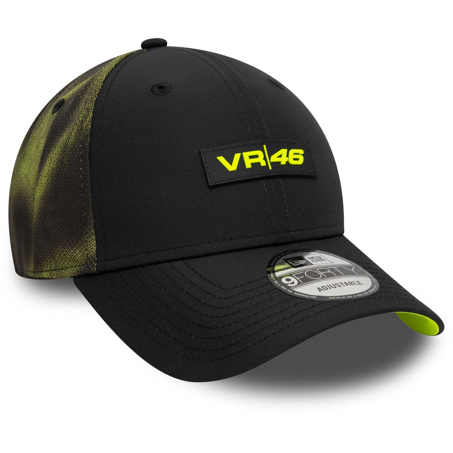 Valentino Rossi VR46 New Era 9FORTY Cap "Halftone" - schwarz