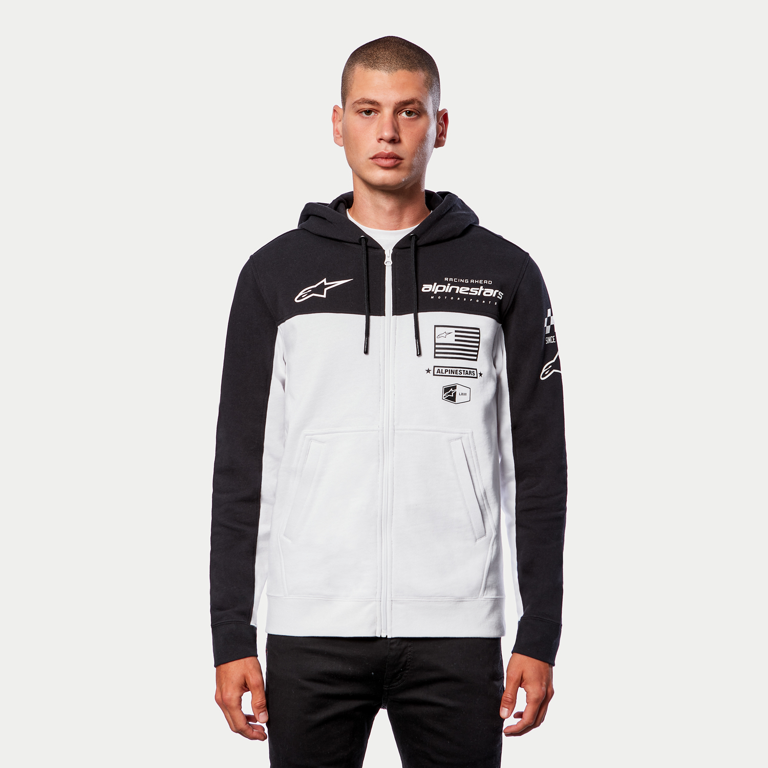 Alpinestars Kapuzensweatjacke "Block" - multicolor