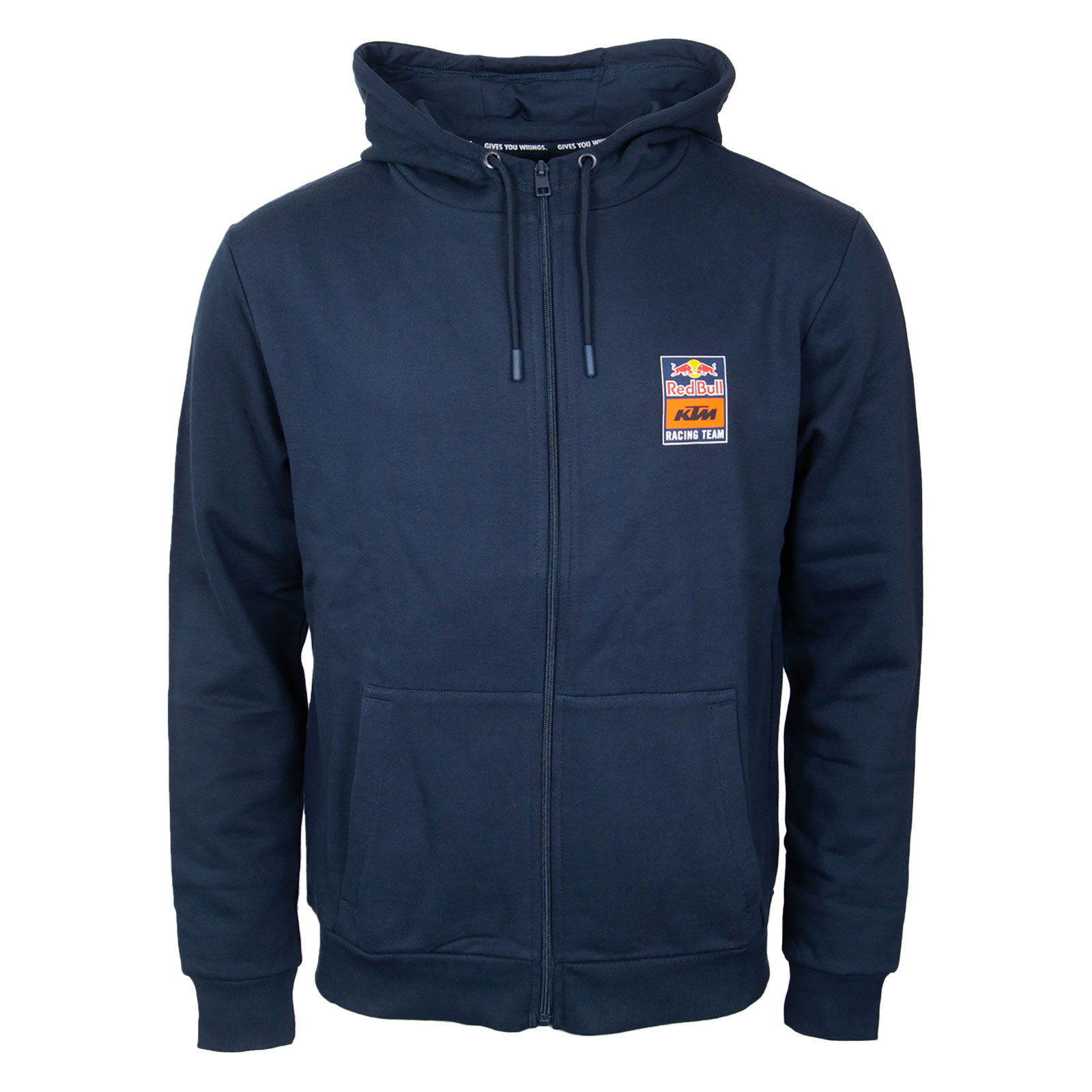 Red Bull KTM Racing Team Kapuzensweatjacke "Logo" -blau