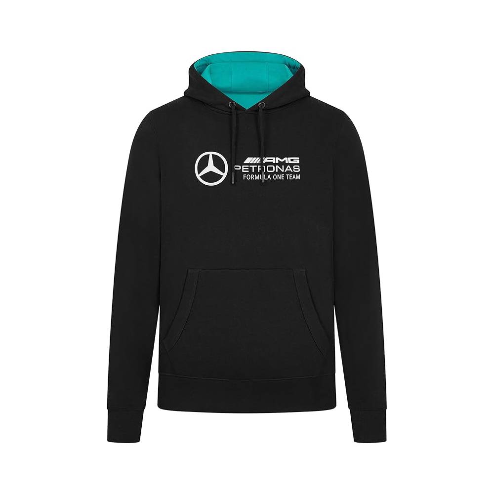 Mercedes AMG Petronas Kapuzenpullover "Logo" - schwarz