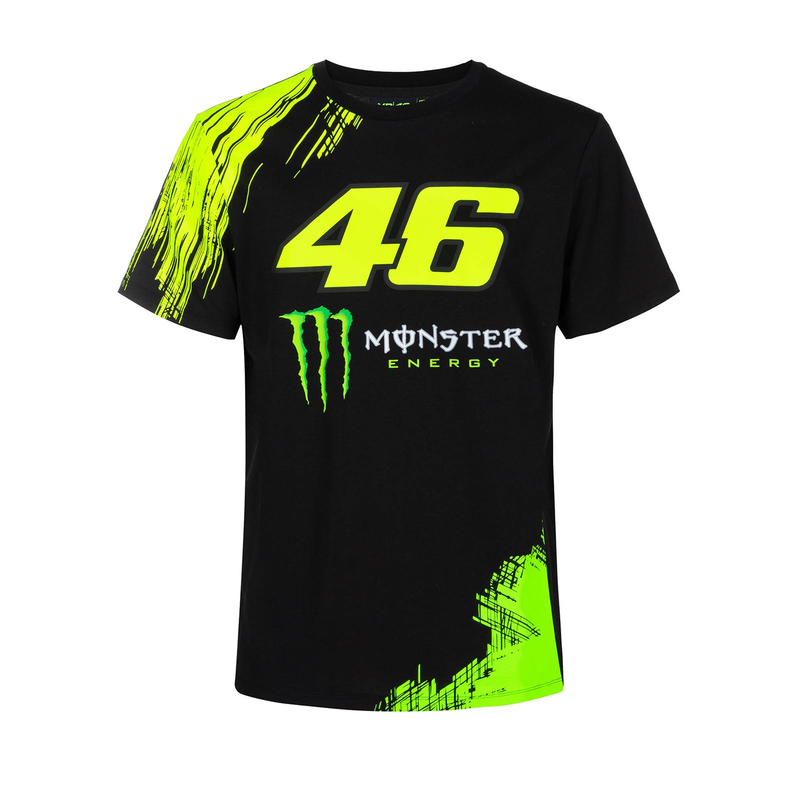 Valentino Rossi Monster Energy T-Shirt "46" - schwarz