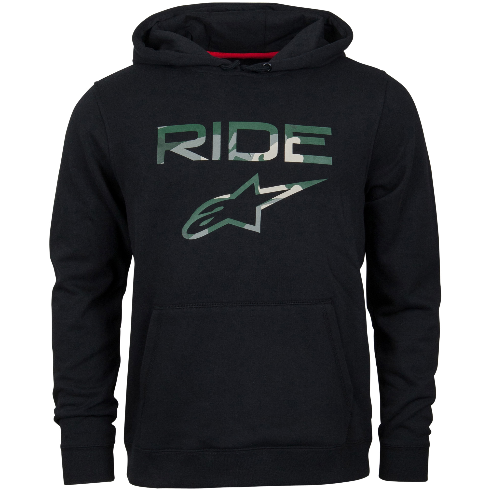 Alpinestars Kapuzenpullover "Ride 2.0" - schwarz