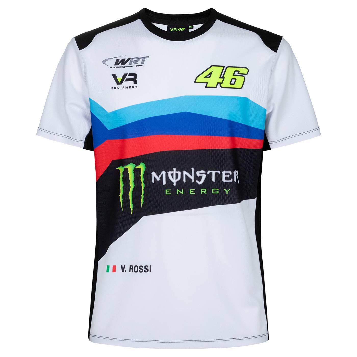 Valentino Rossi Monster Energy T-Shirt "WRT" - multicolor
