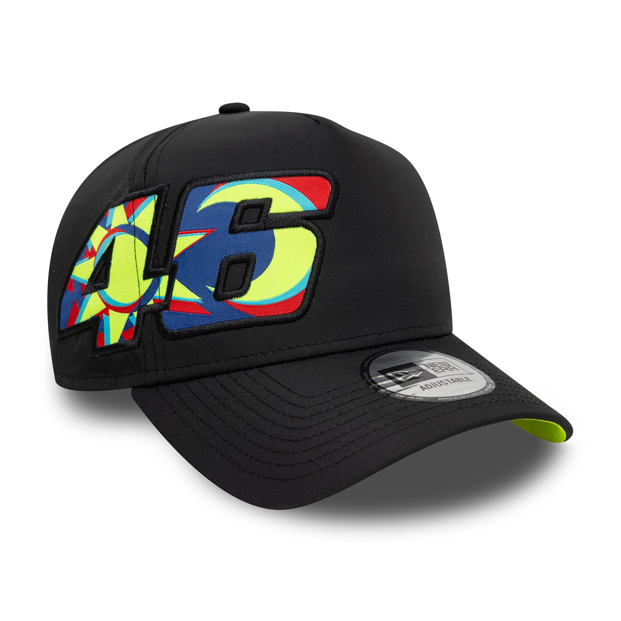 Valentino Rossi VR46 New Era Cap "Sonne und Mond" - schwarz