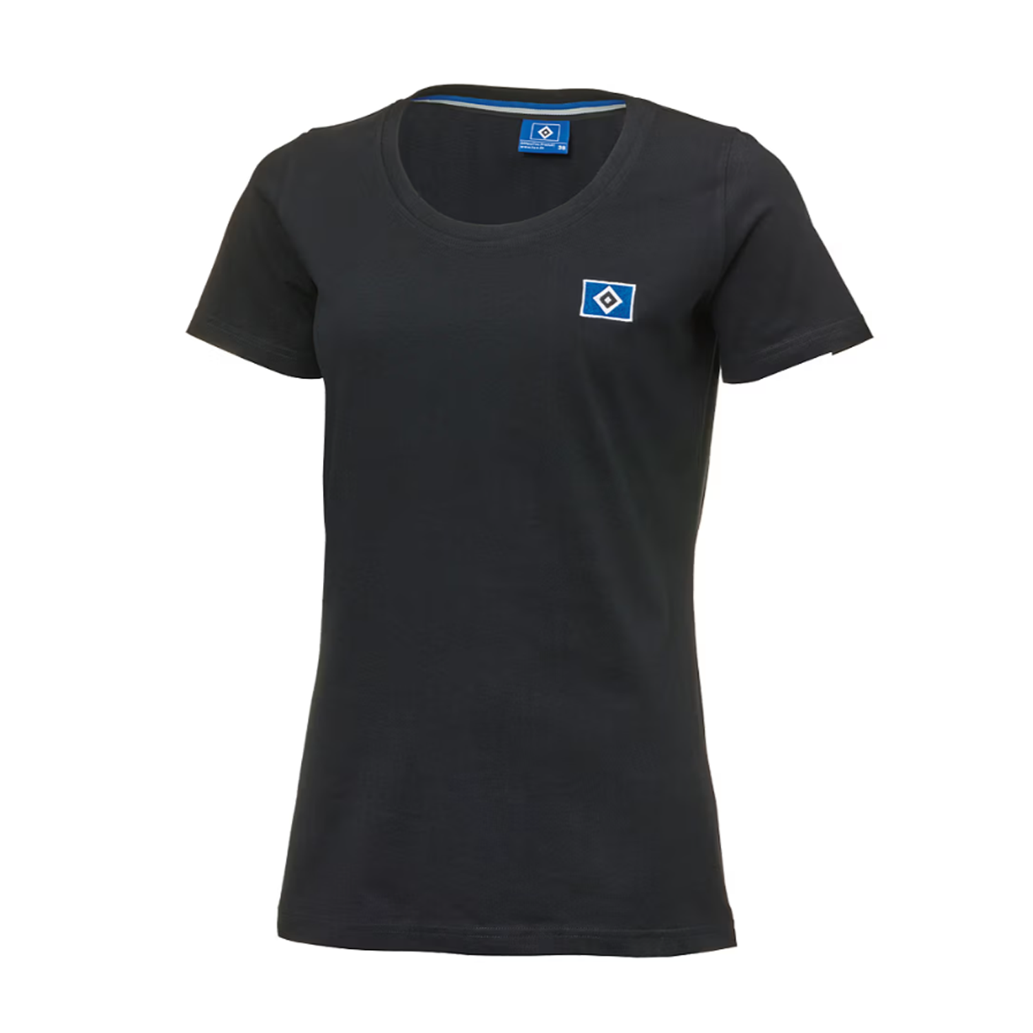 HSV T-Shirt Damen "Logo" - schwarz