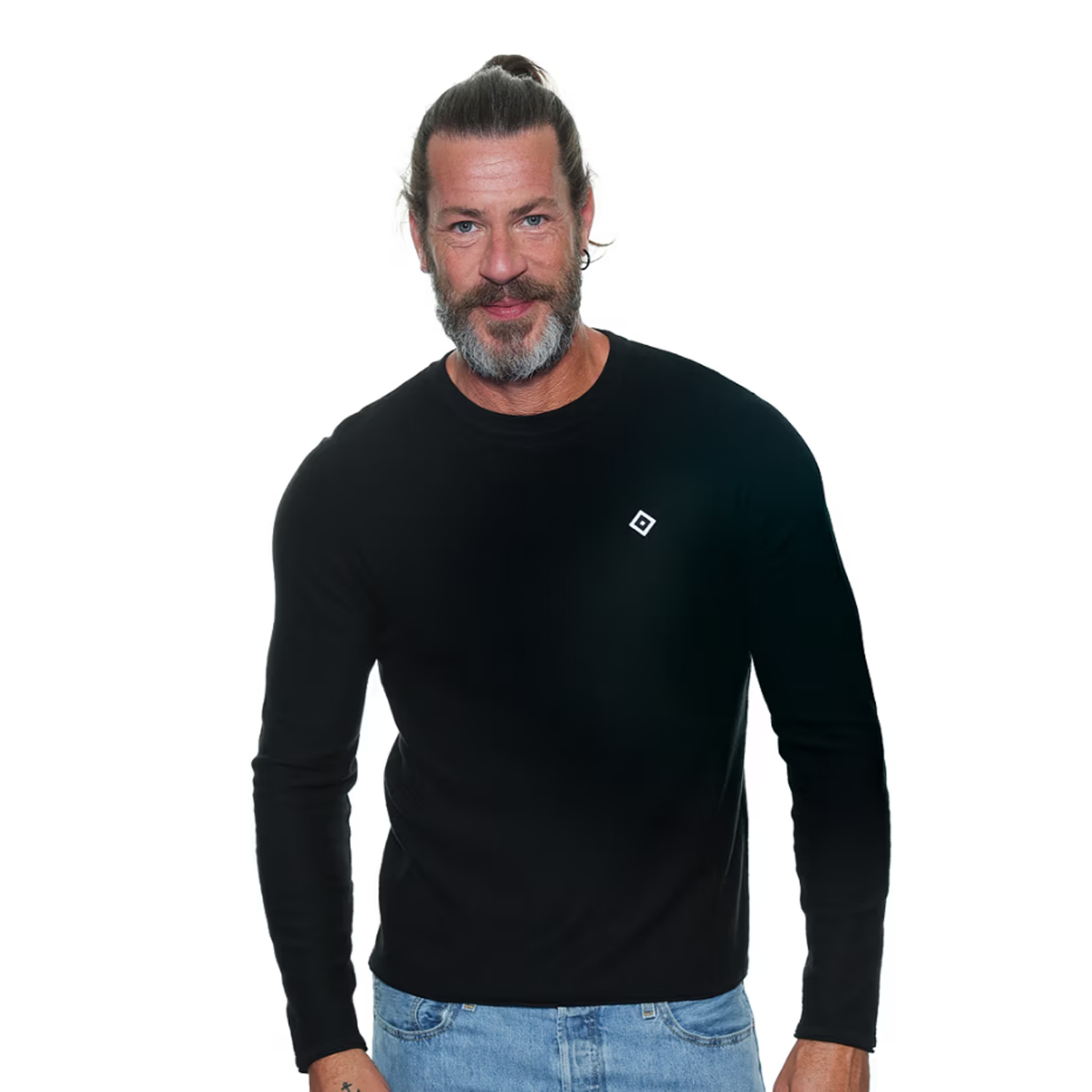 HSV Strickpullover "Clemens" HSV Raute - schwarz