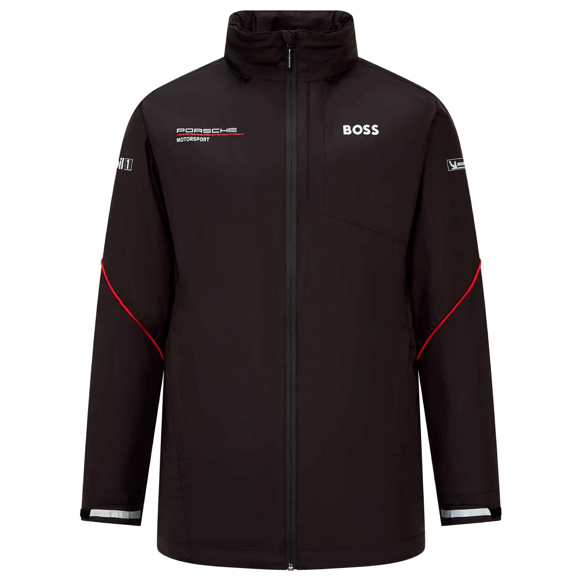 Porsche Motorsport Regenjacke "Teamline" - schwarz