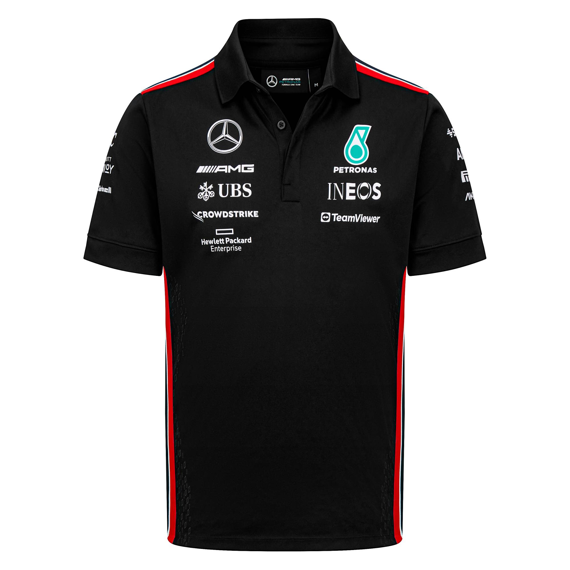 Mercedes AMG PETRONAS Team Polo - schwarz