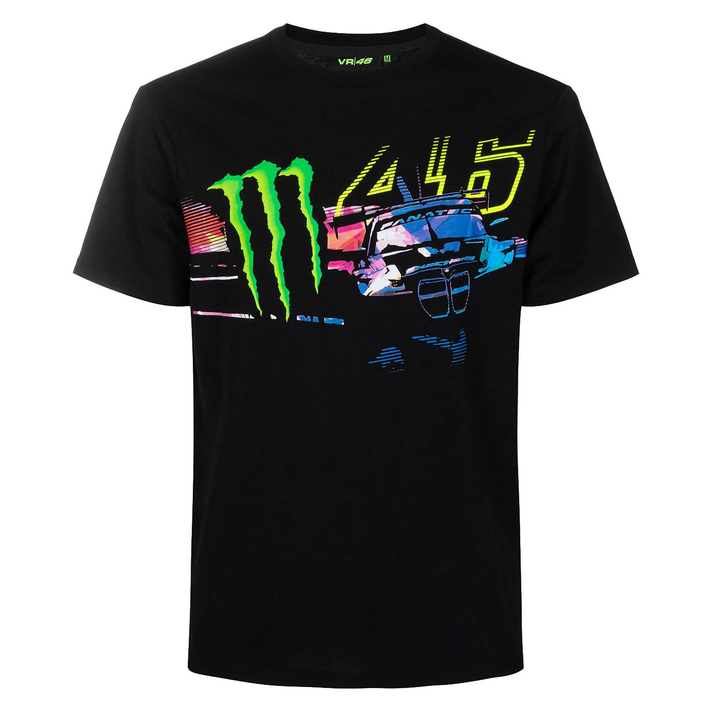 Valentino Rossi Monster Energy T-Shirt "WRT" - schwarz