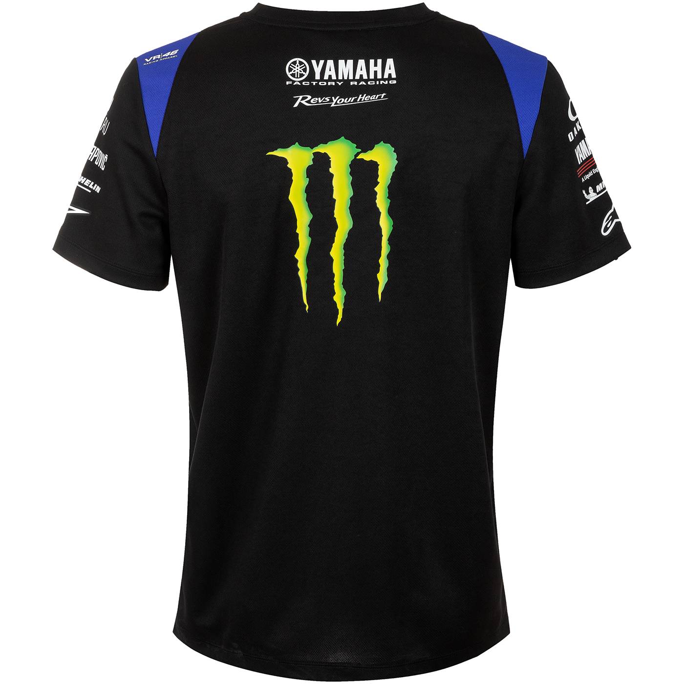 Yamaha Factory Racing T-Shirt "Team" - schwarz