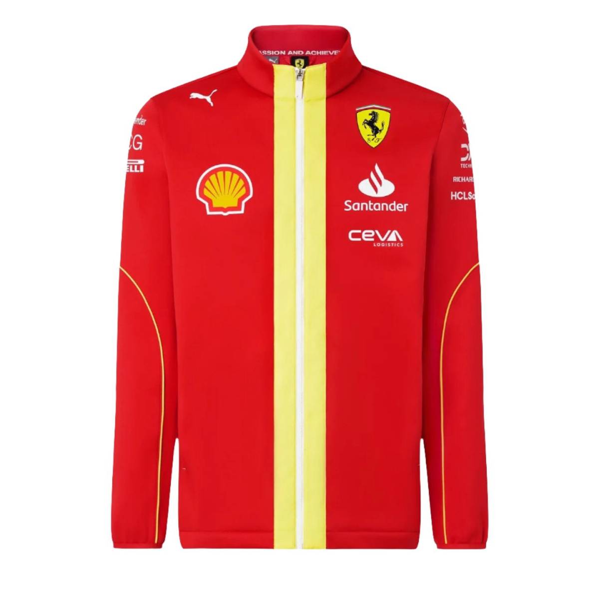 Scuderia Ferrari Puma Team Softshelljacke 2024 - rot