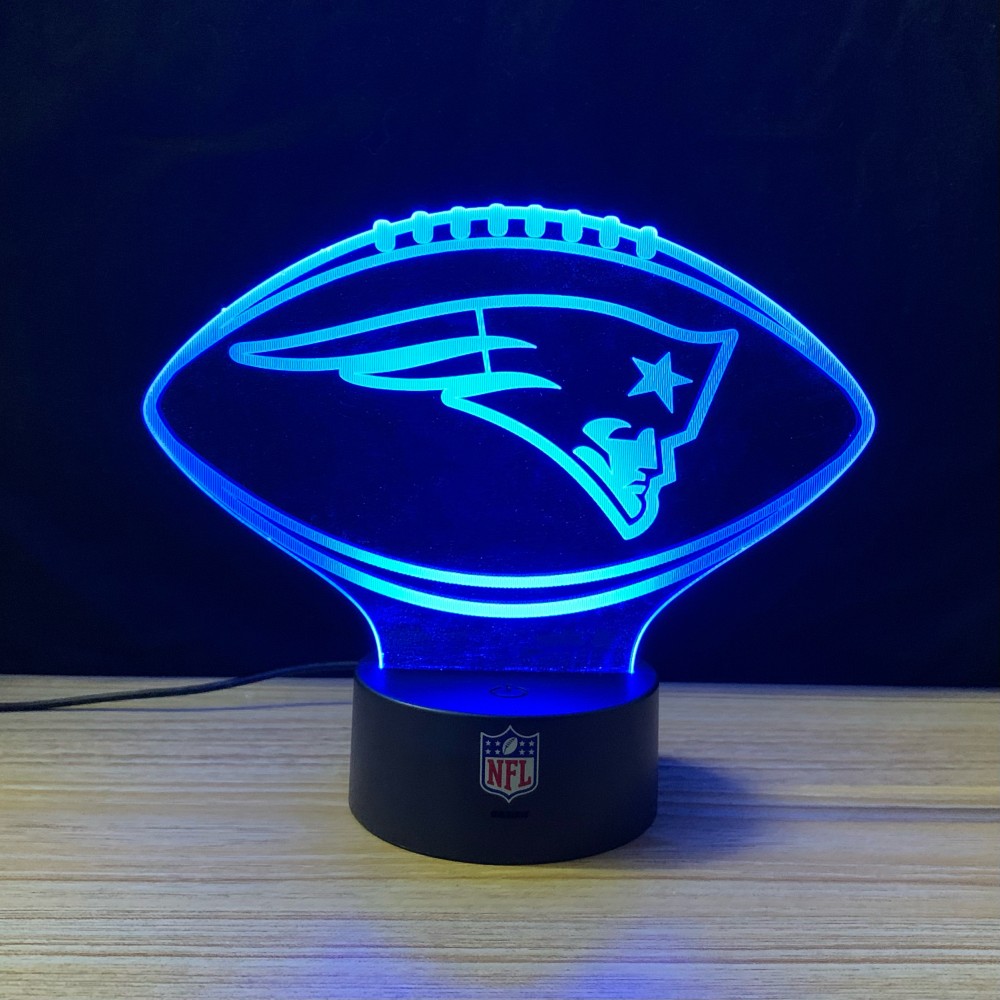 New England Patriots LED Licht "FOOTBALL"