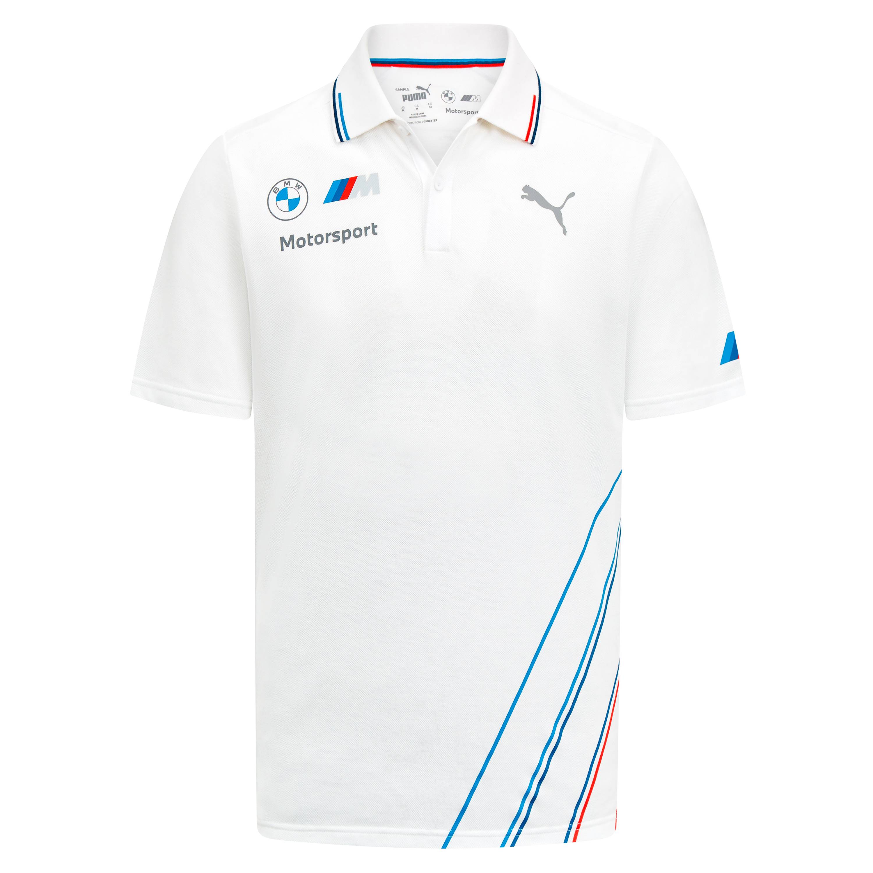 BMW Motorsport Polo "Teamline" - weiß