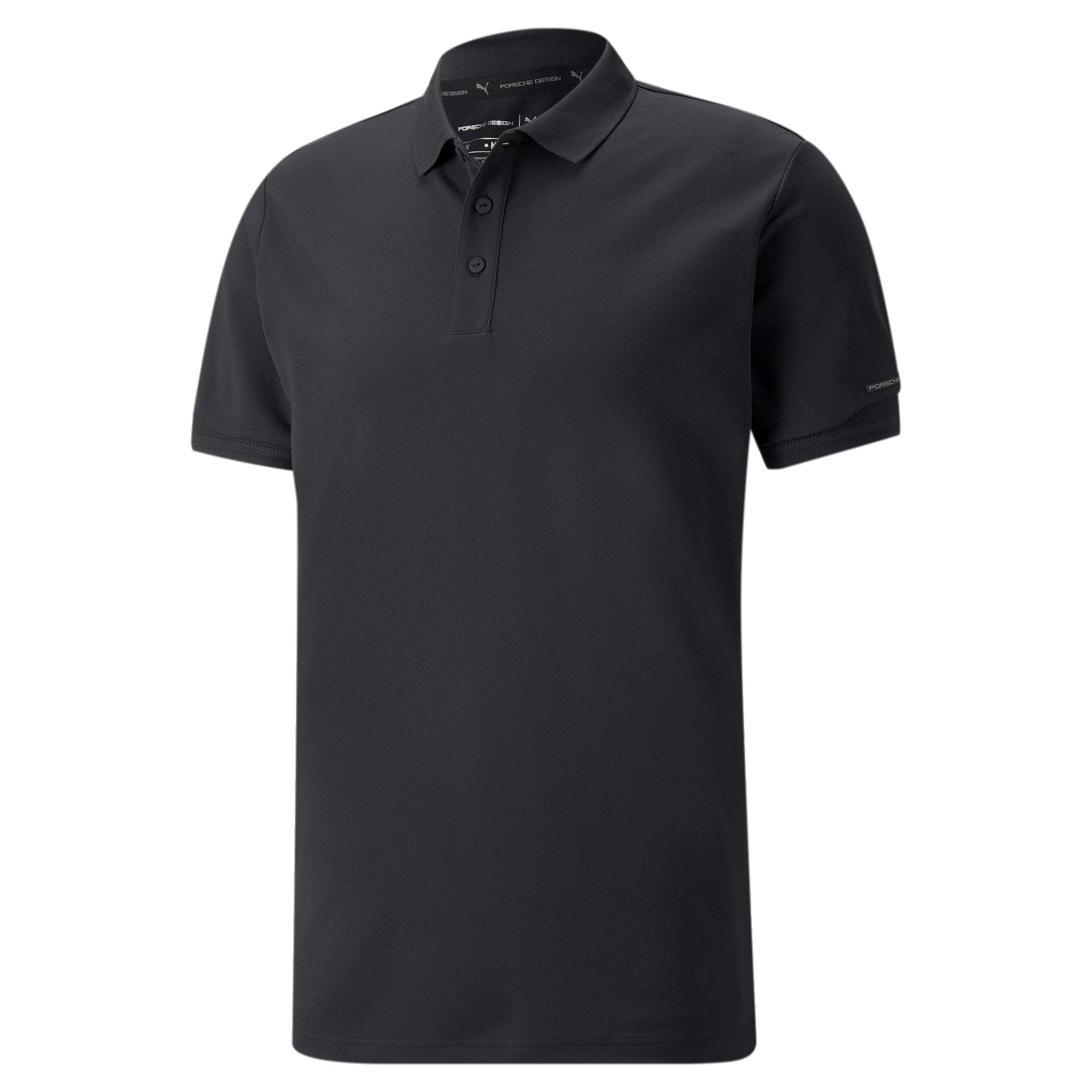 Porsche Design Puma Polo Shirt "Classic" - schwarz