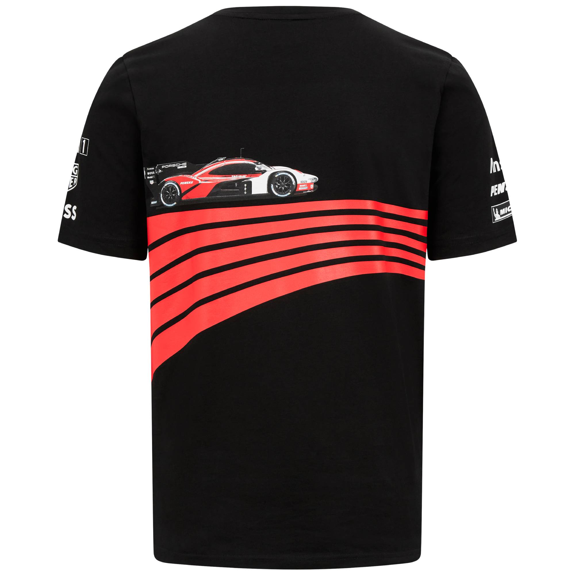 Porsche Motorsport T-Shirt "Penske Motorsport" - schwarz