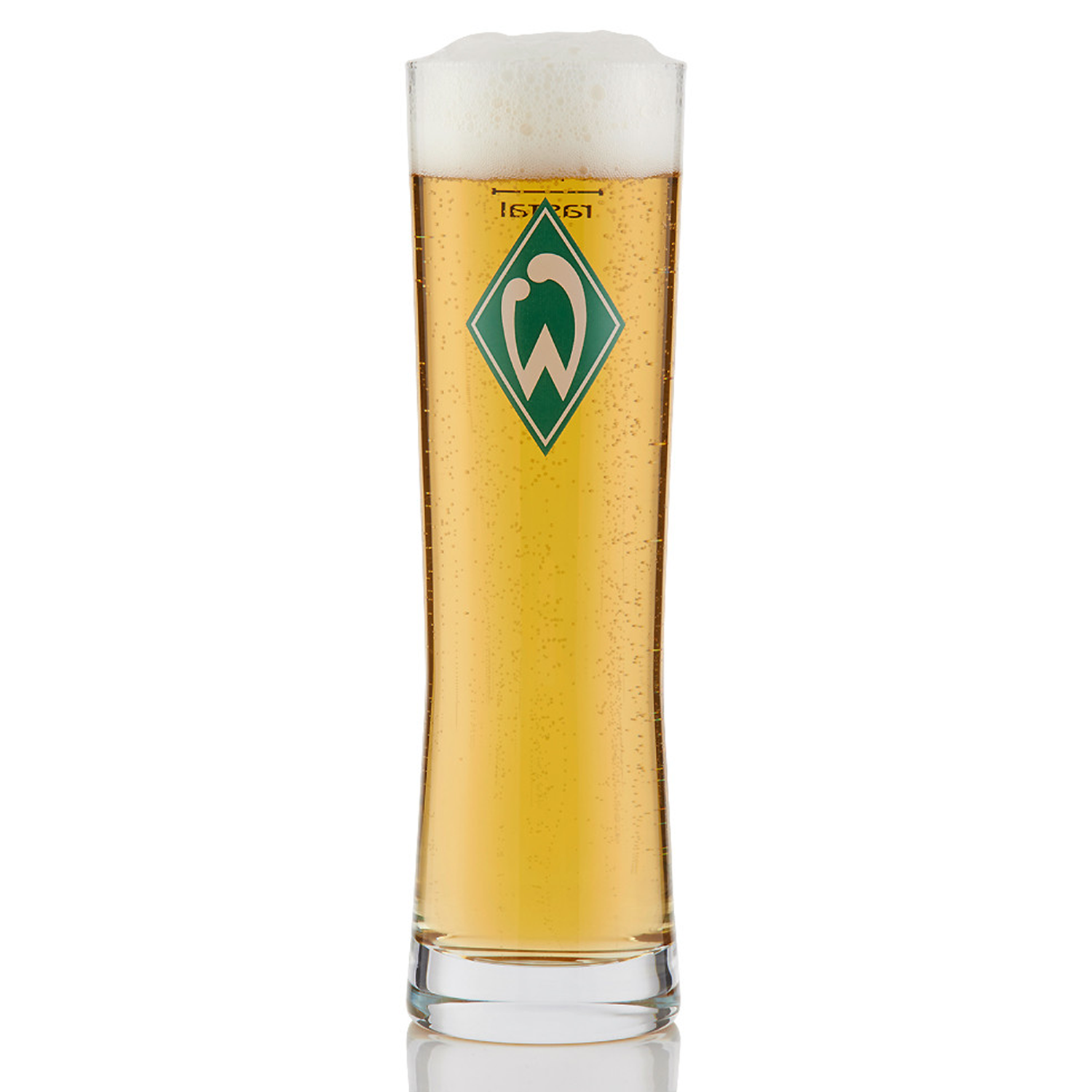 SV Werder Bremen - Bierglas Raute - transparent