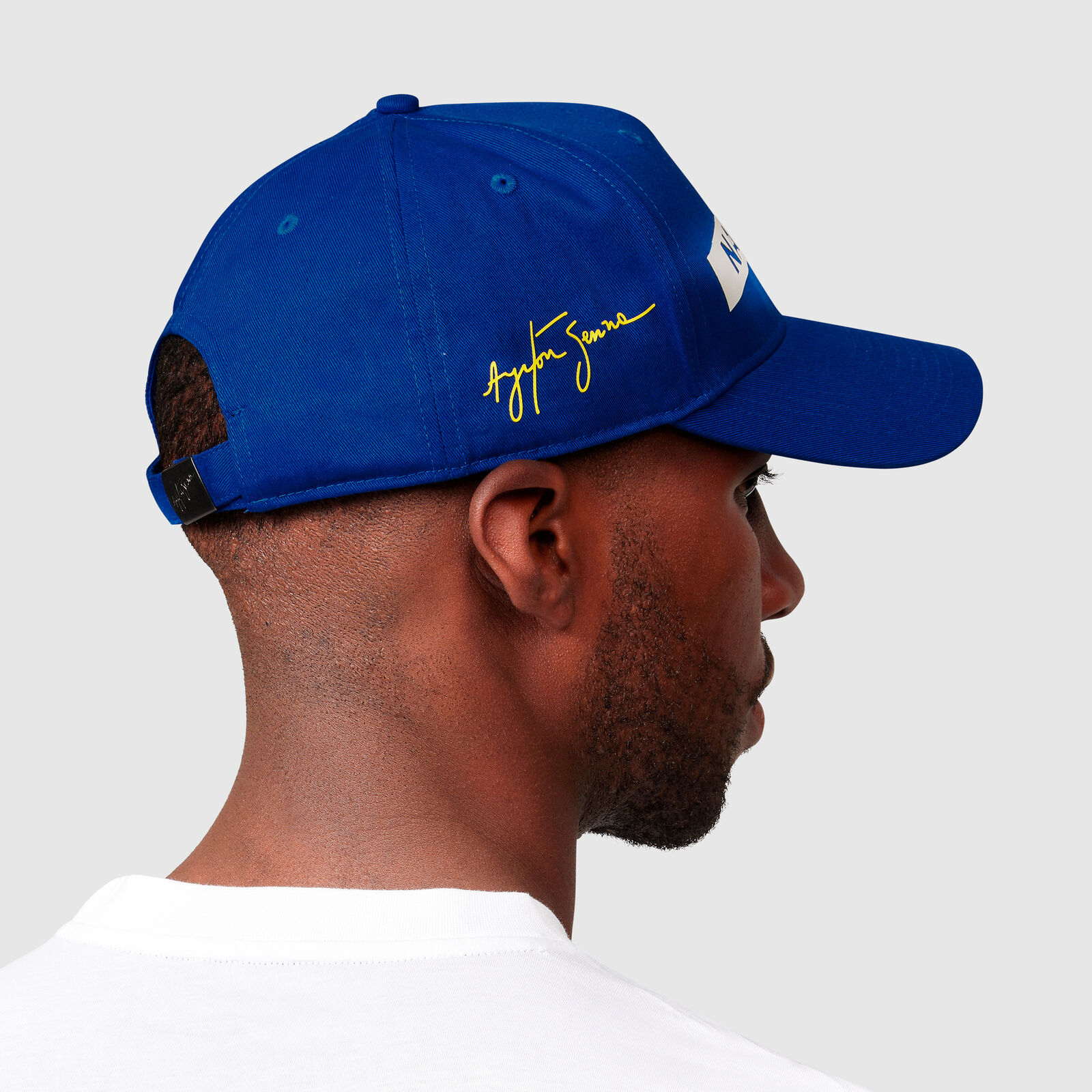 Ayrton Senna Cap "Nacional" - blau