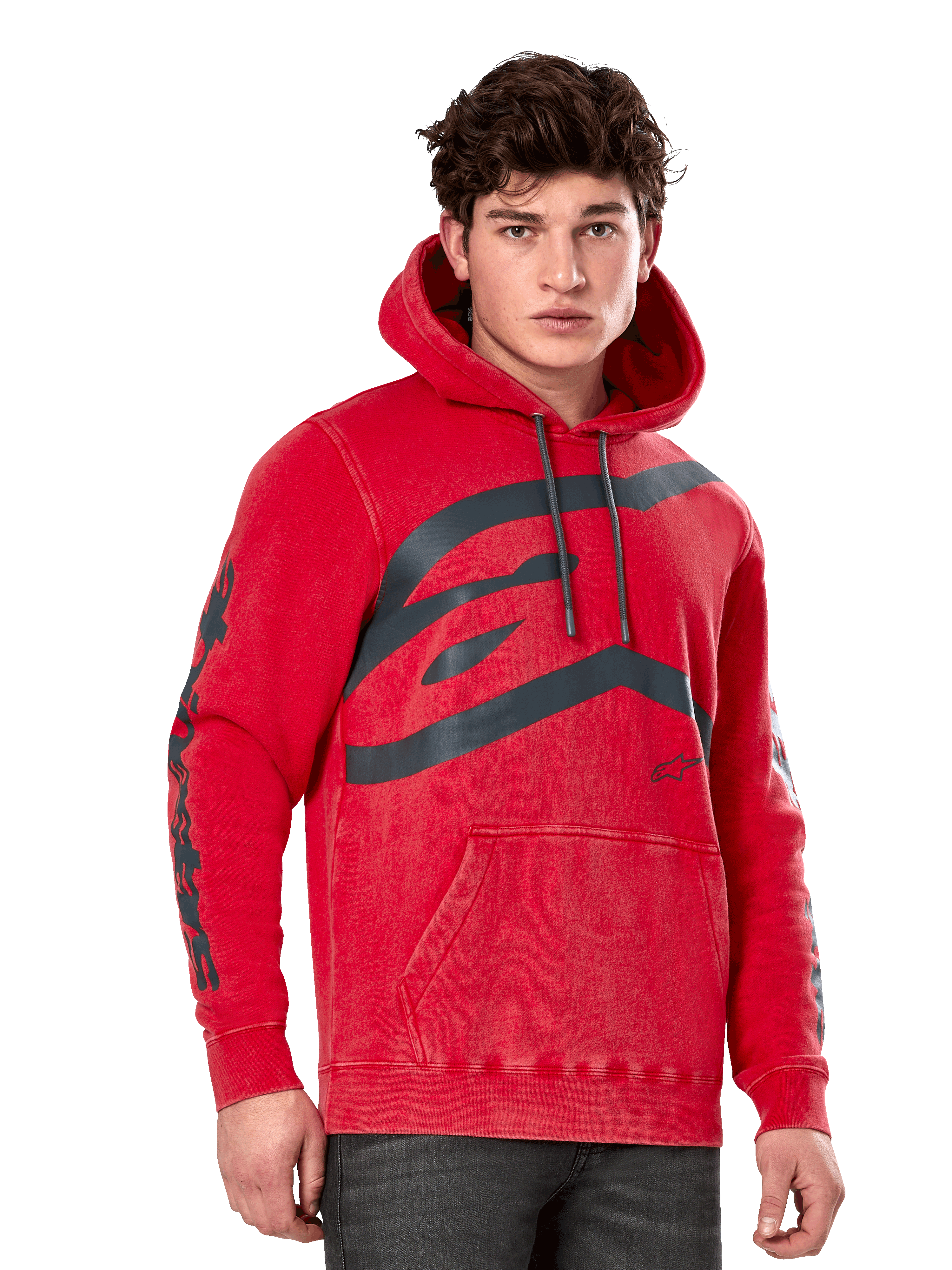 Alpinestars Kapuzenpullover "Unbound" - rot