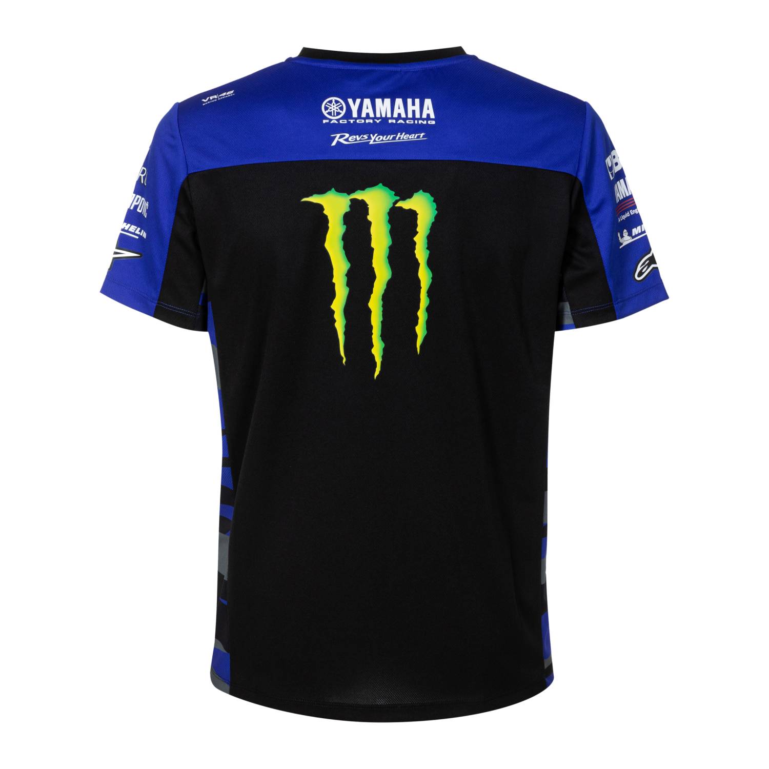 Yamaha Factory Racing Team T-Shirt - schwarz