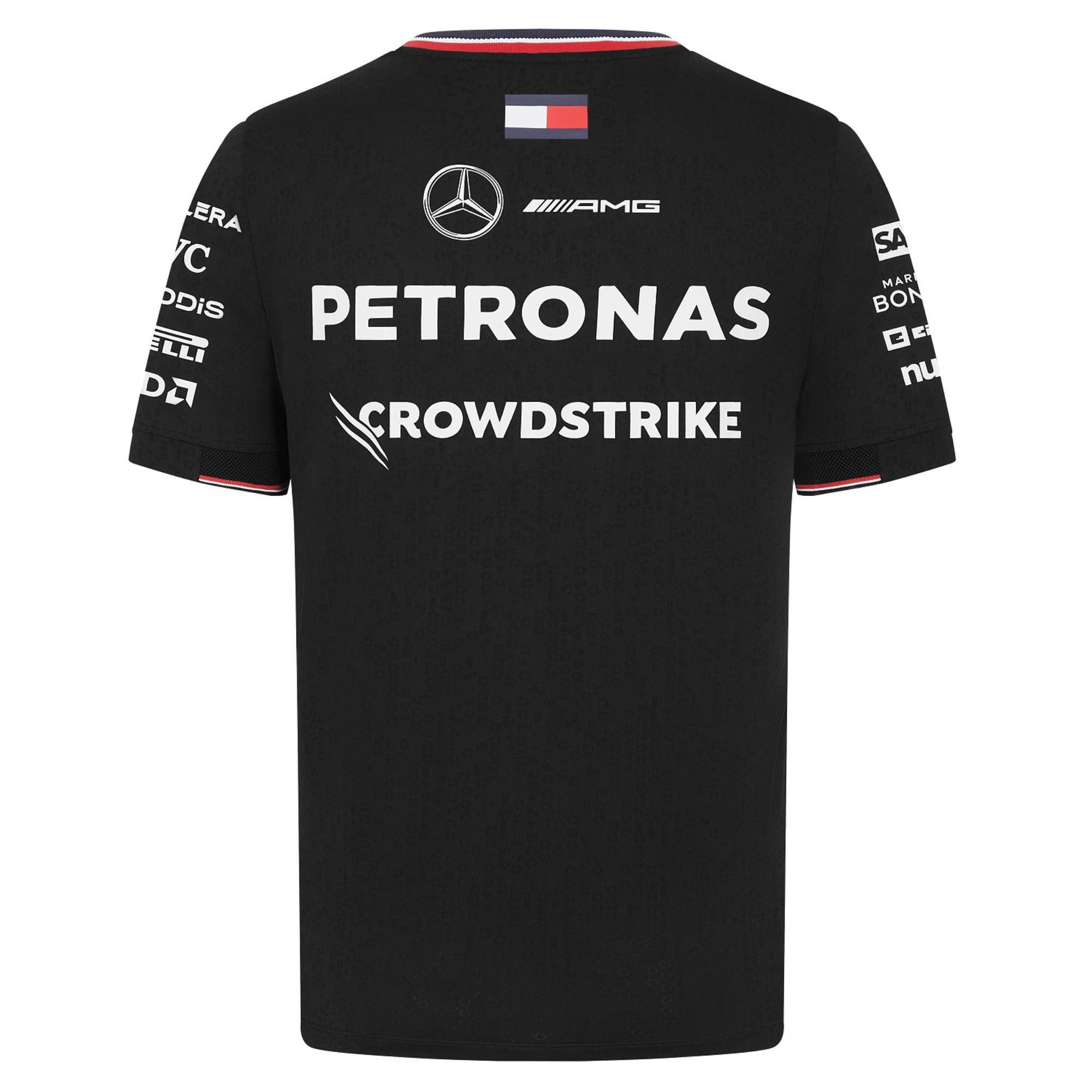 Mercedes AMG Petronas T-Shirt Teamline 2024 - schwarz