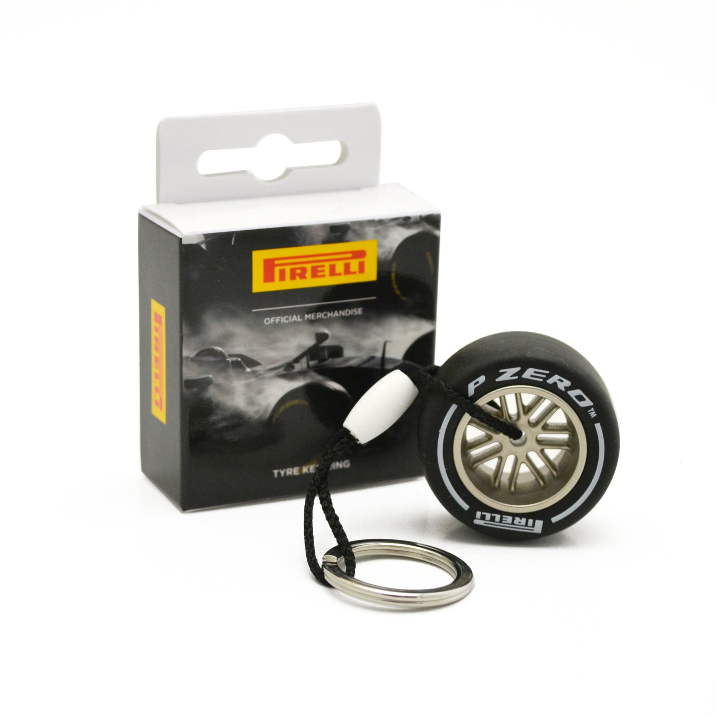 Pirelli Schlüsselanhänger F1 Reifen - weiß