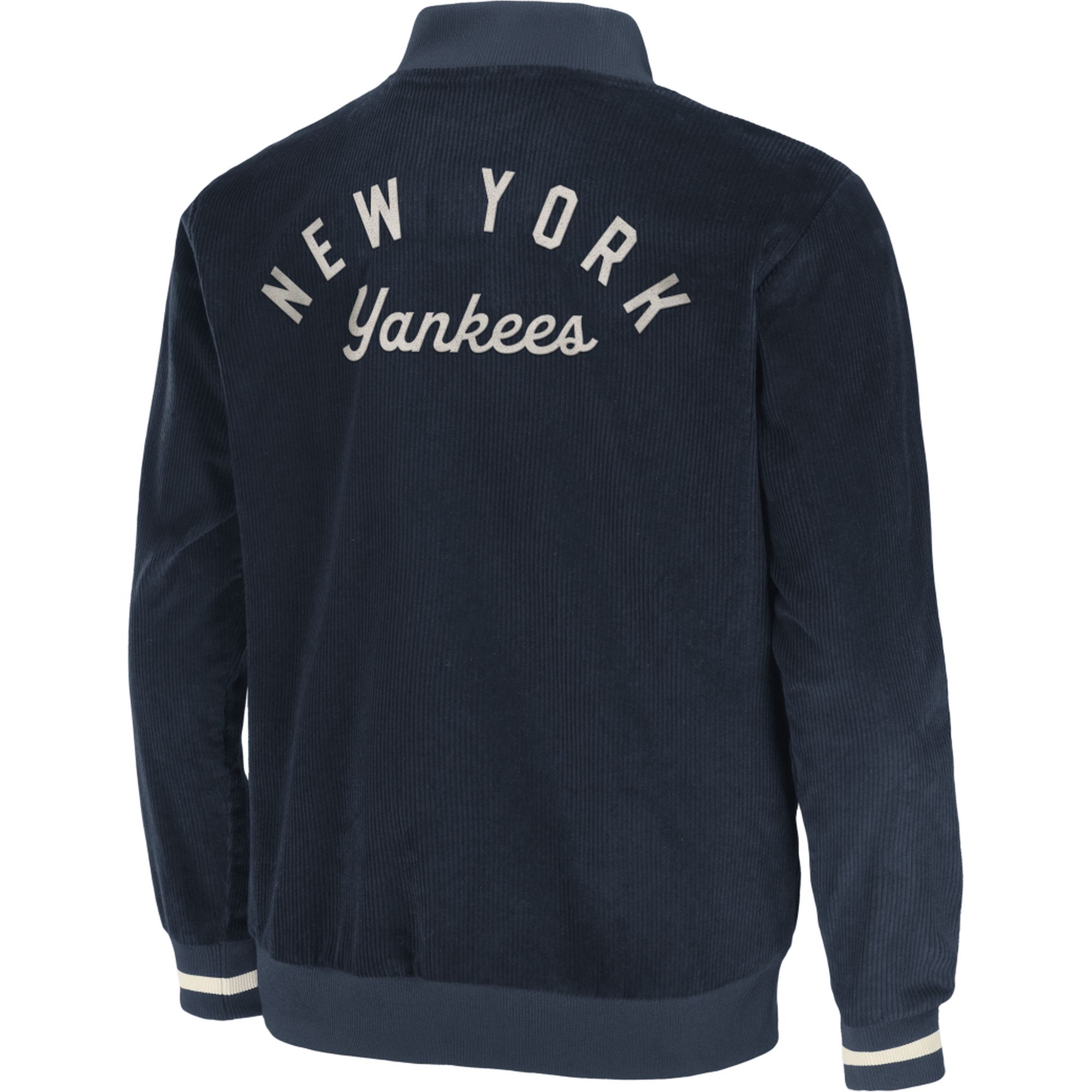 New York Yankees Cord Bomberjacke - blau