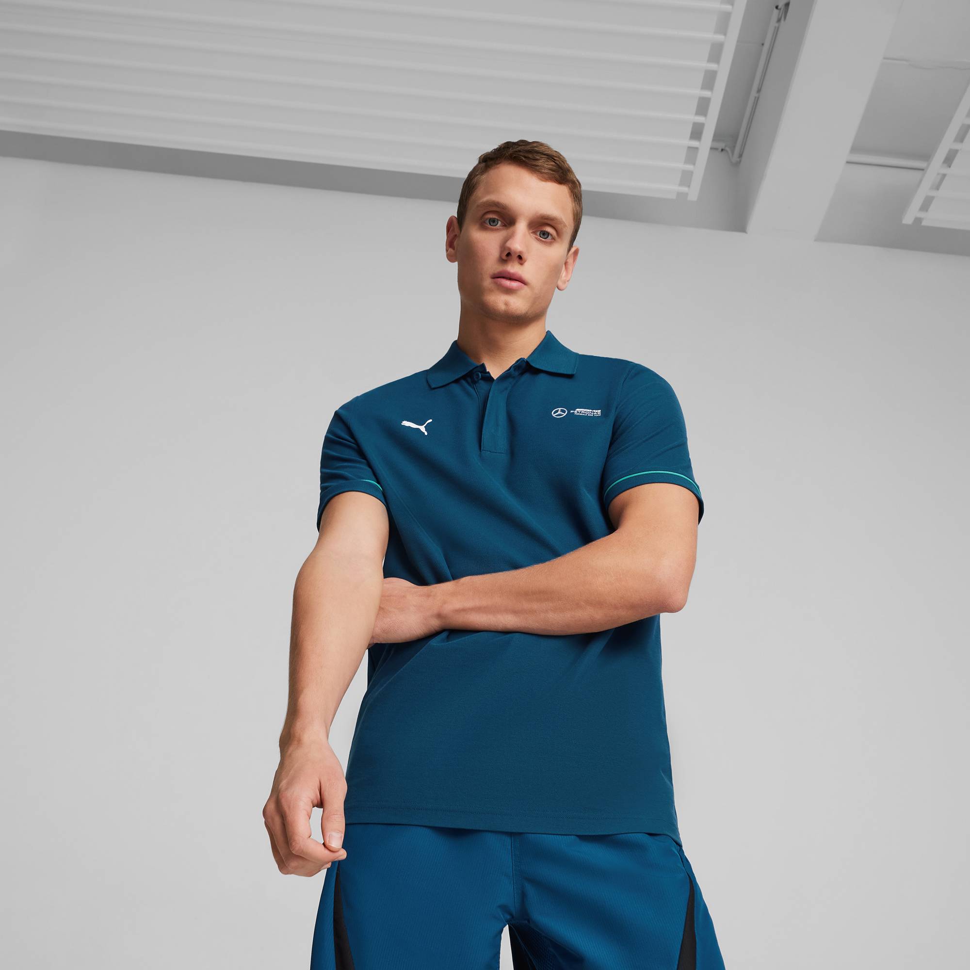 Mercedes AMG Petronas Puma Polo - blau