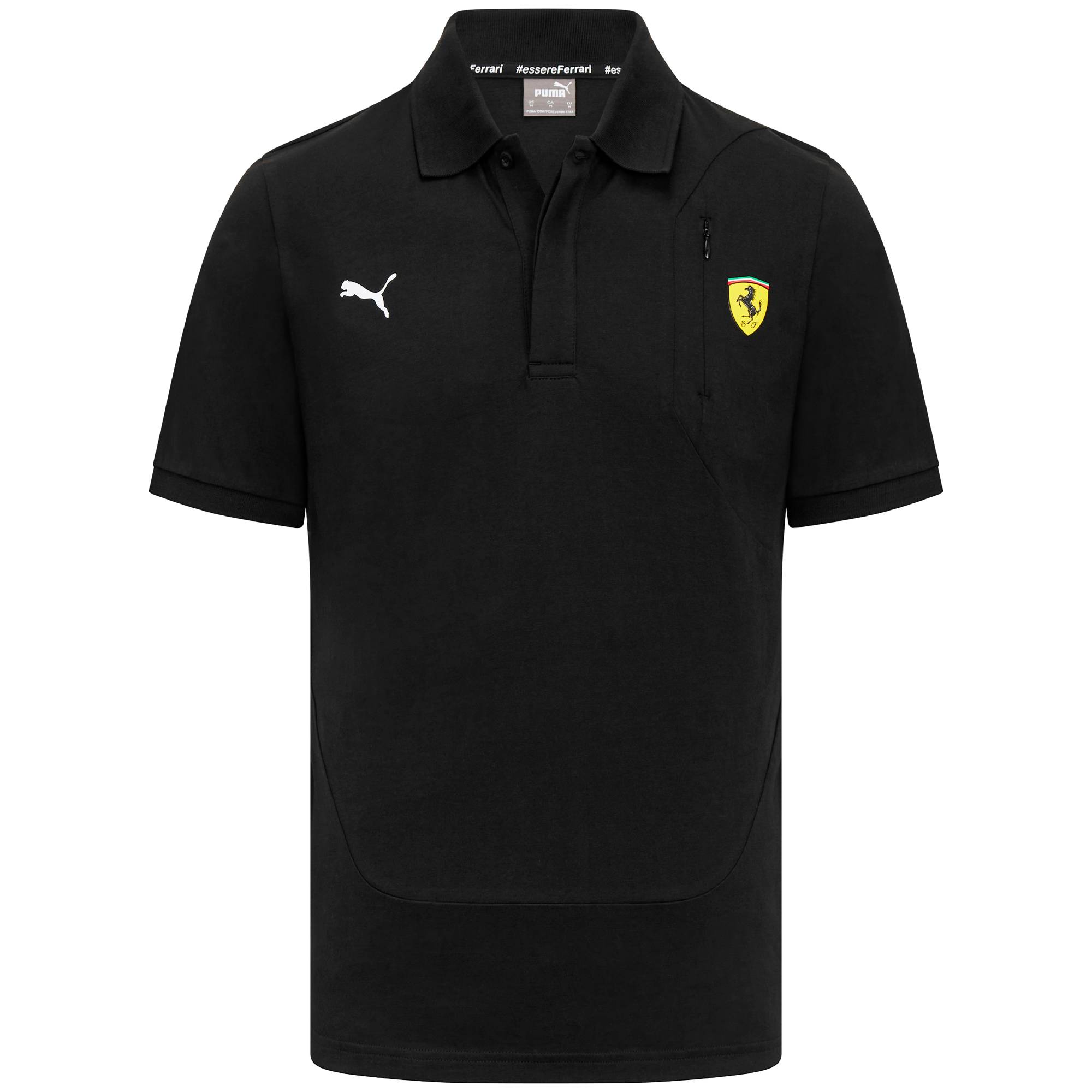 Scuderia Ferrari Puma Classic Polo - schwarz