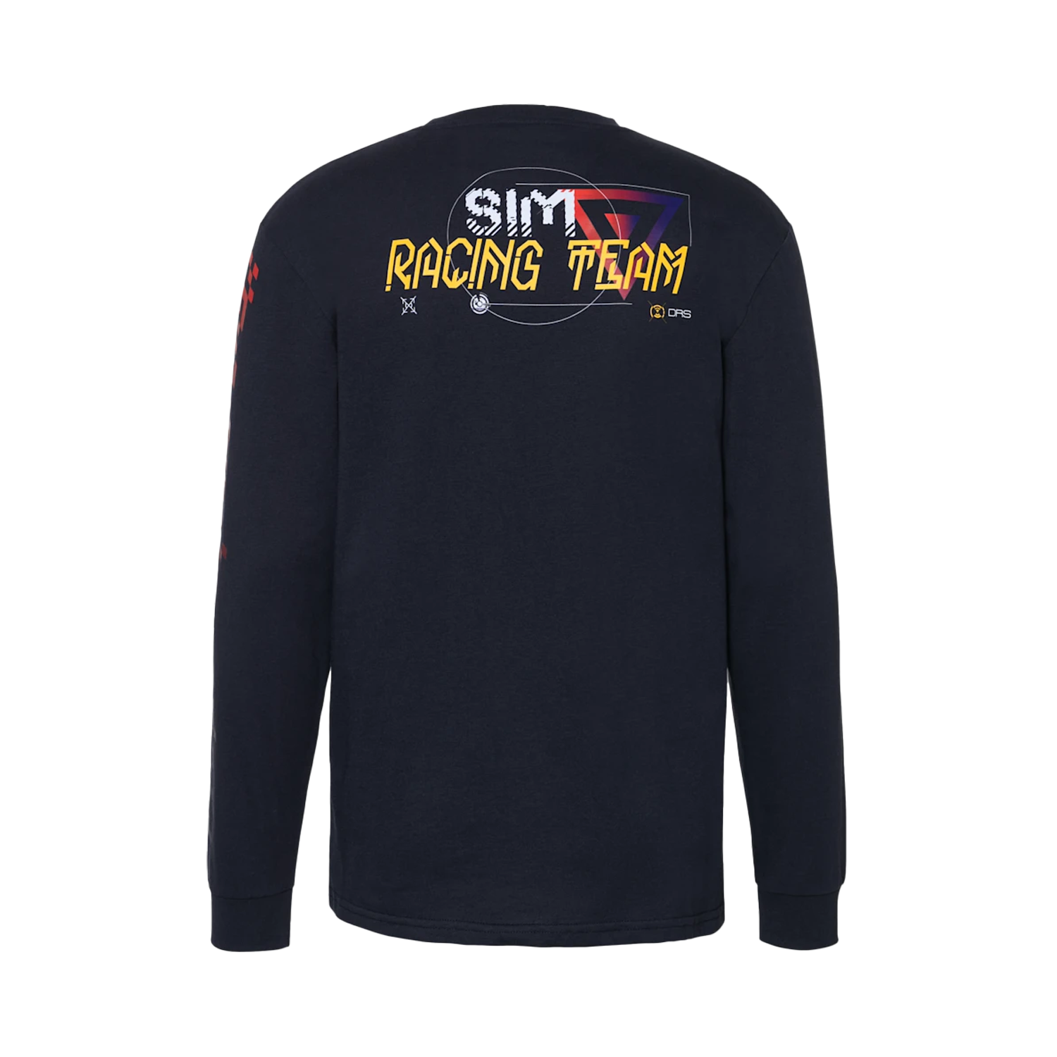 Red Bull Sim Racing E-Sport Langarmshirt "Wave" - blau