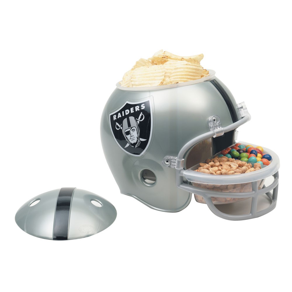 Las Vegas Raiders - Snack Helm - silber