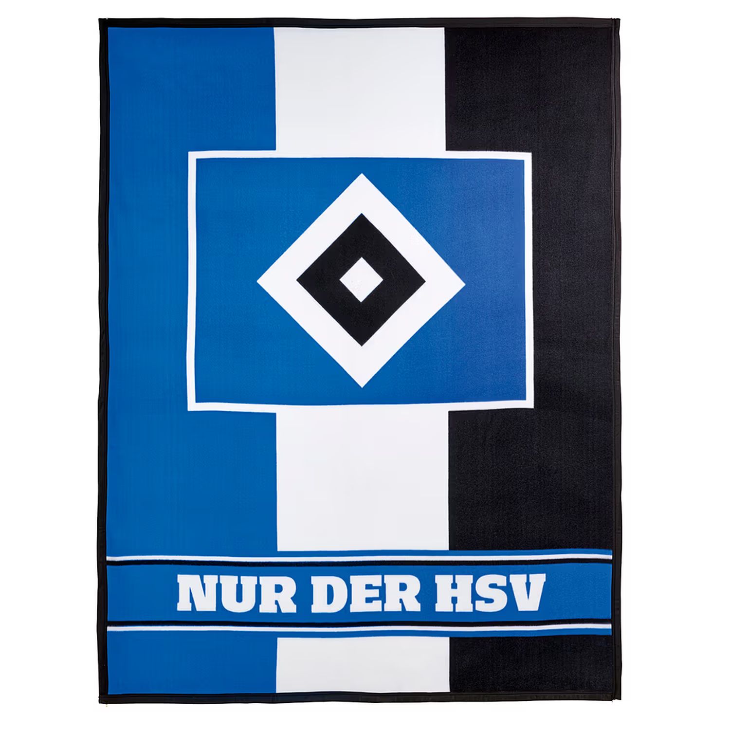 HSV Fleecedecke Blockstreifen 150x200cm