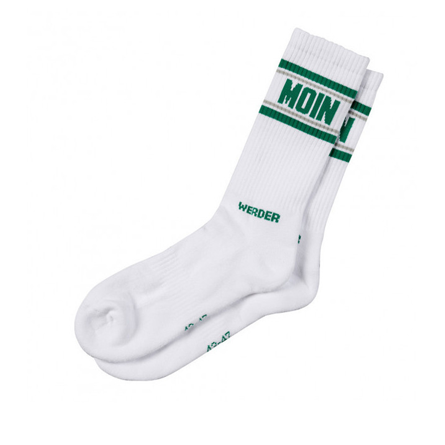 SV Werder Bremen Tube Socks "Moin" - weiß