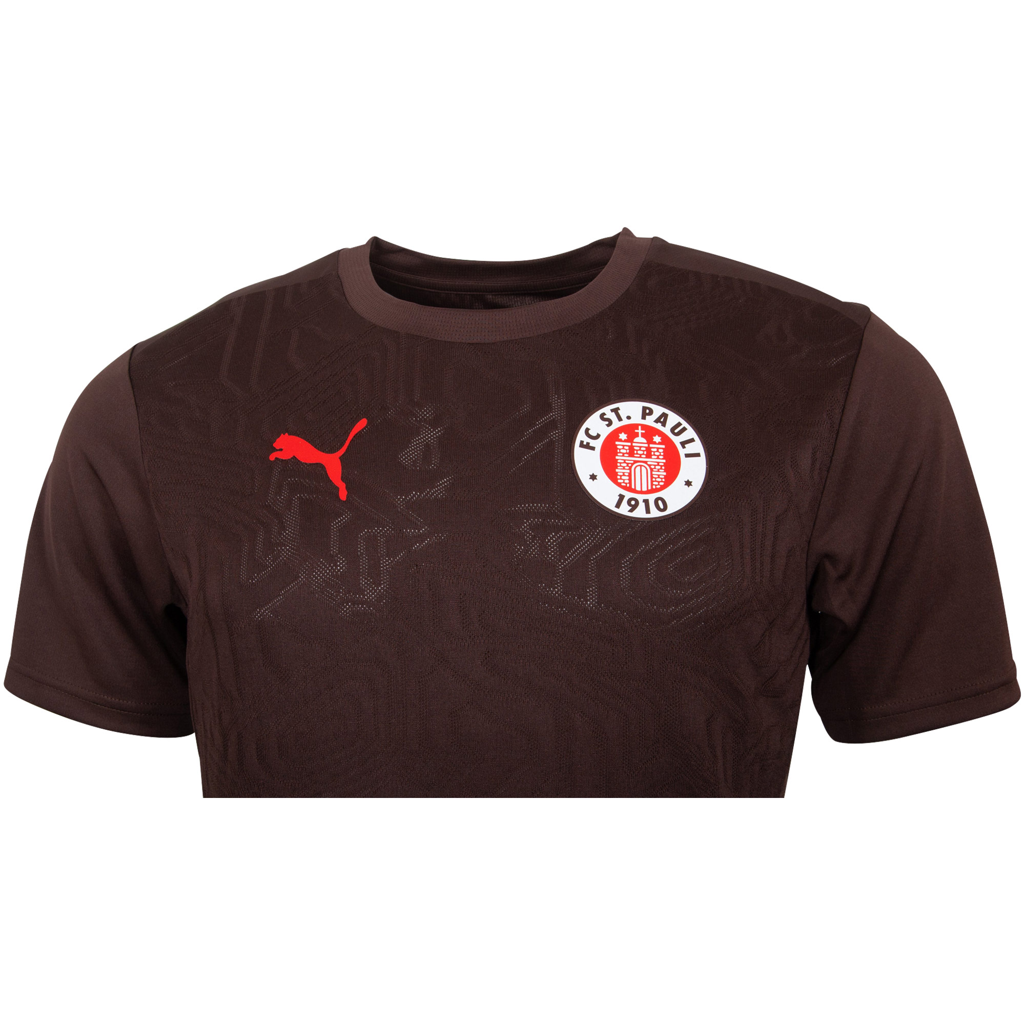 FC St. Pauli - PUMA Trainings T-Shirt 2024/25 - braun