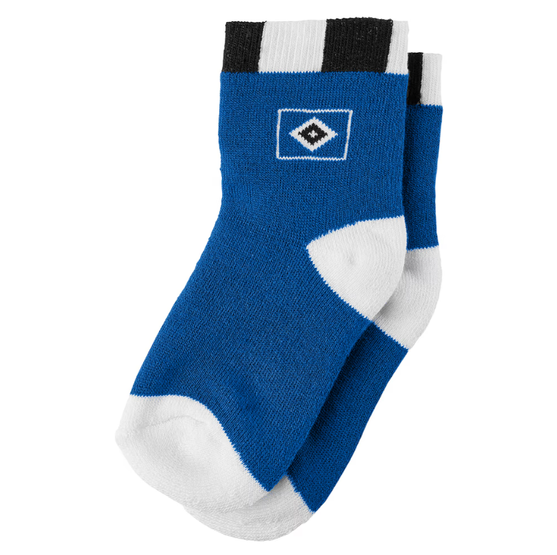 HSV Baby Socken "HSV" - blau