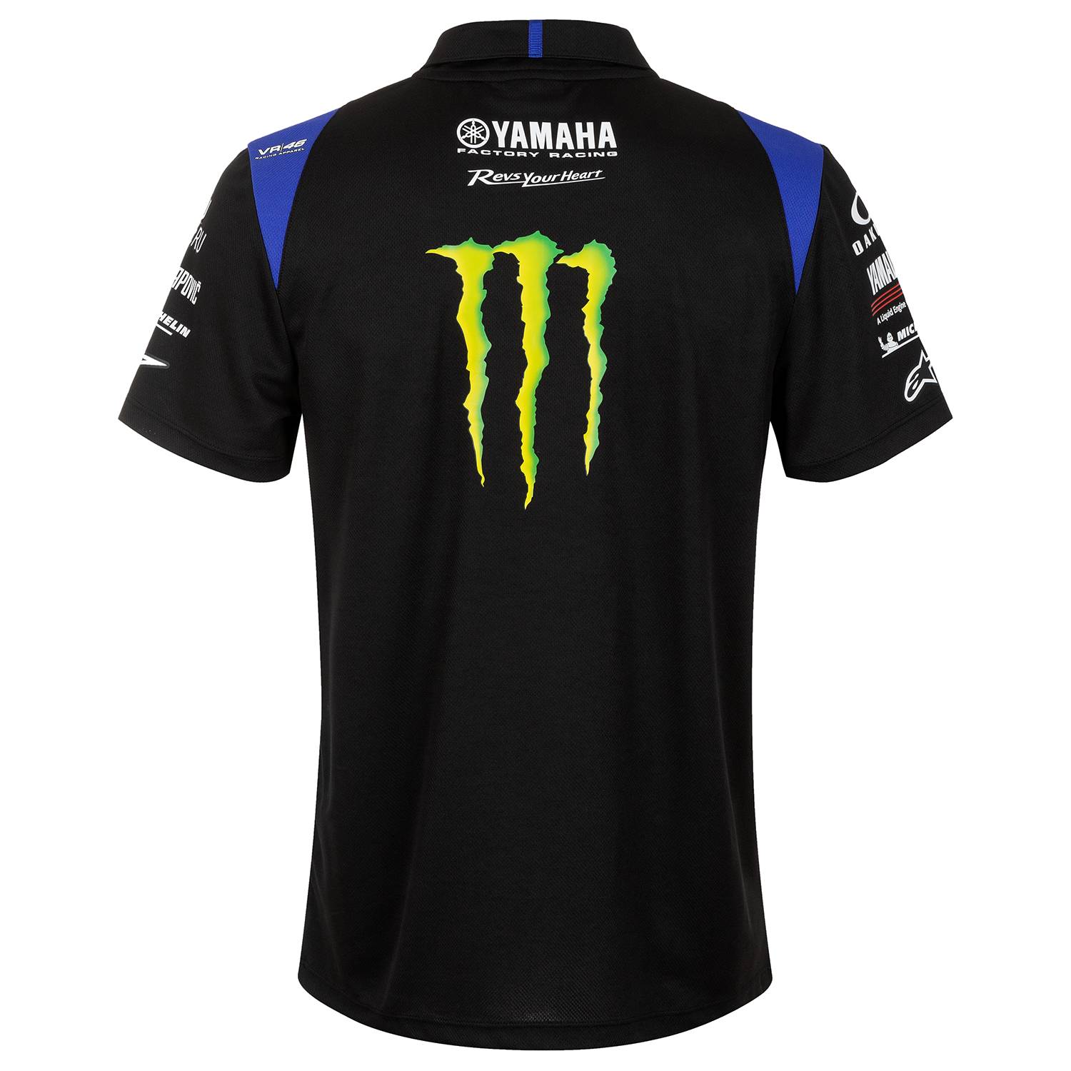 Yamaha Factory Racing Polo "Team" - schwarz