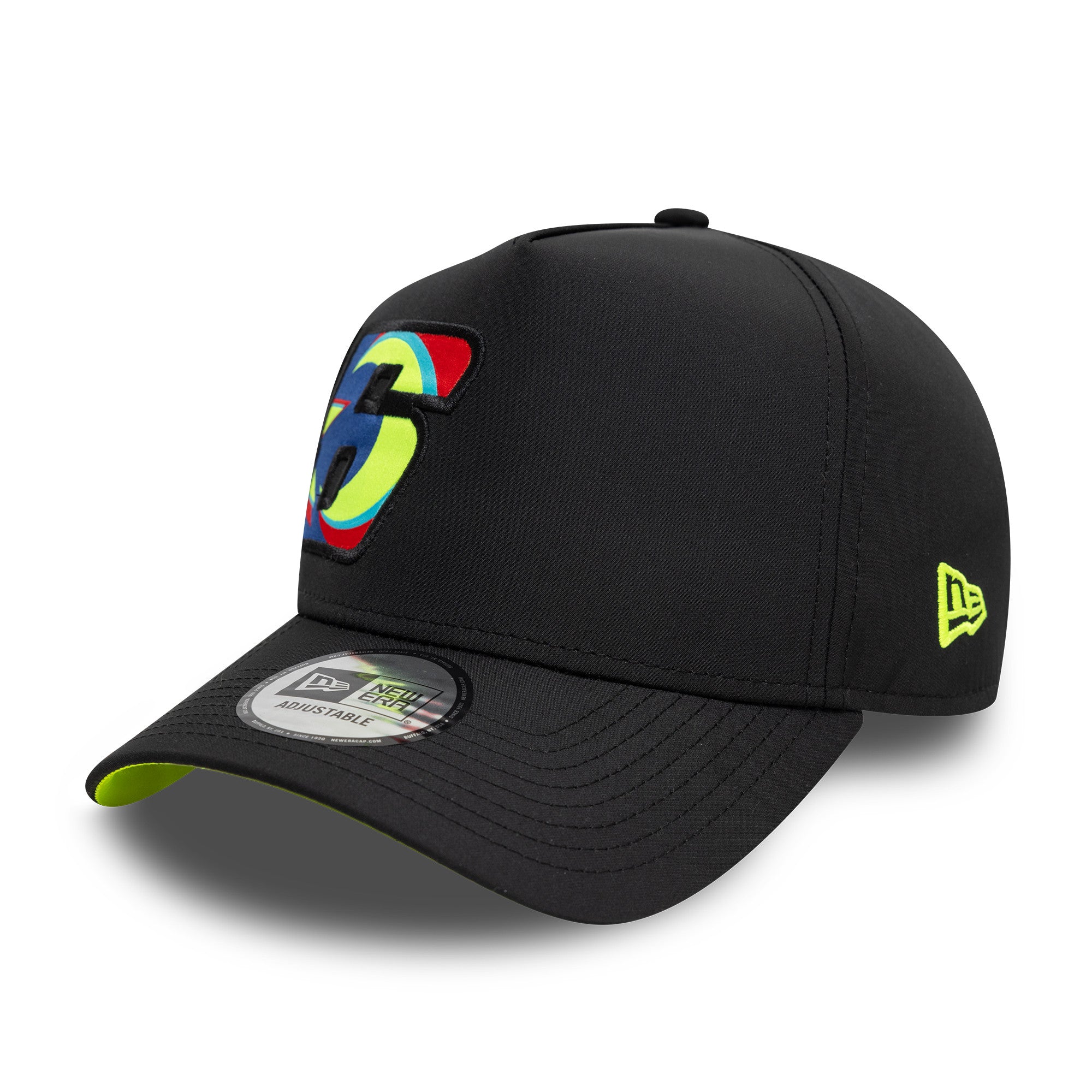 Valentino Rossi VR46 New Era Cap "Sonne und Mond" - schwarz