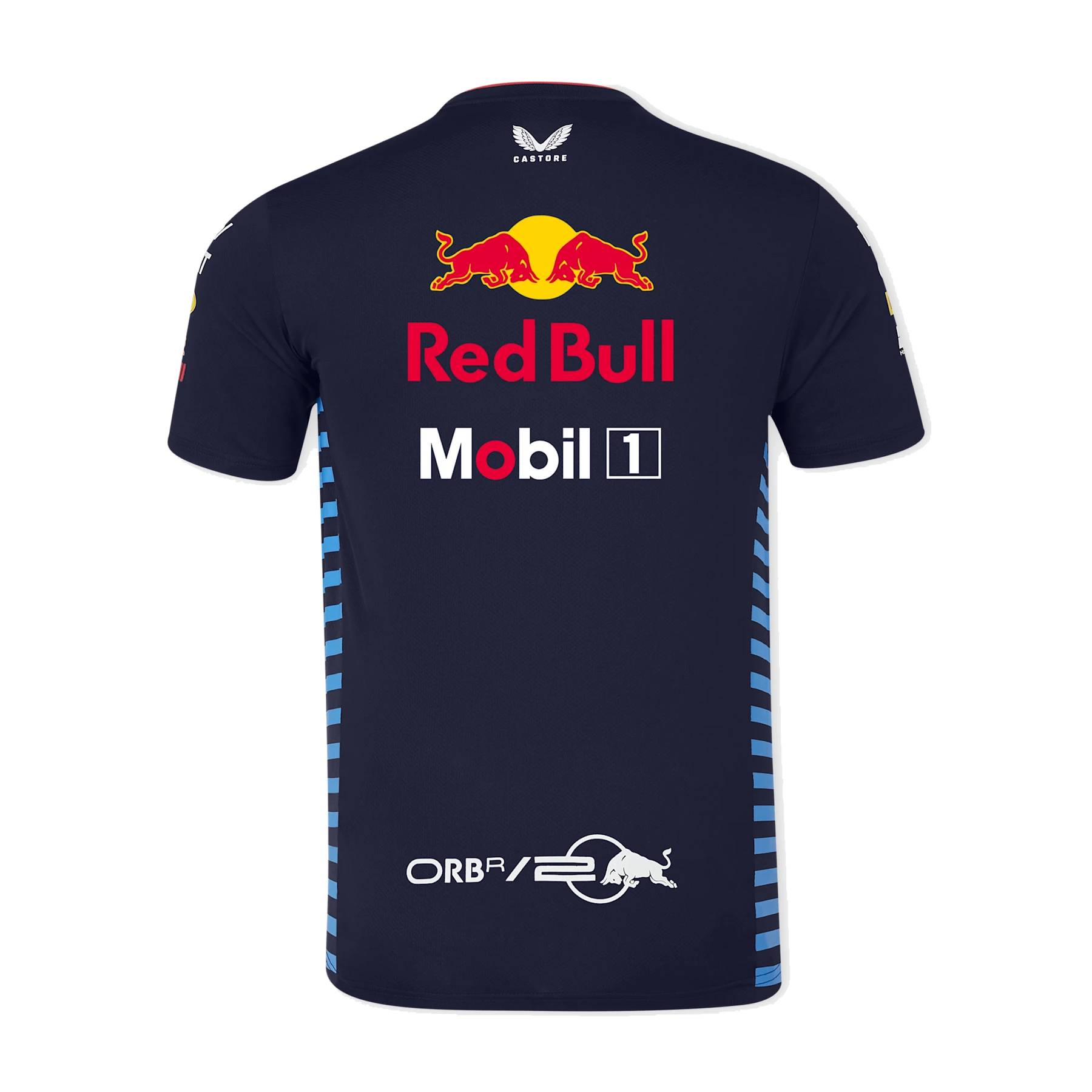 Red Bull Racing T-Shirt "Teamline" 2024 - blau