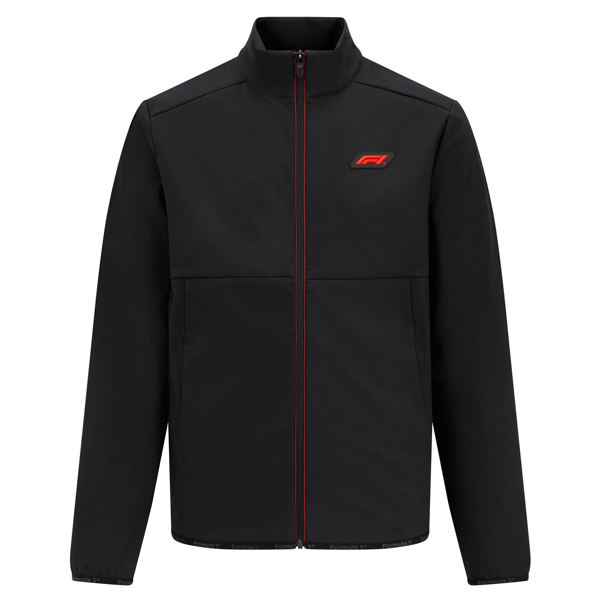 Formel 1 Collection Softshelljacke "Logo" - schwarz