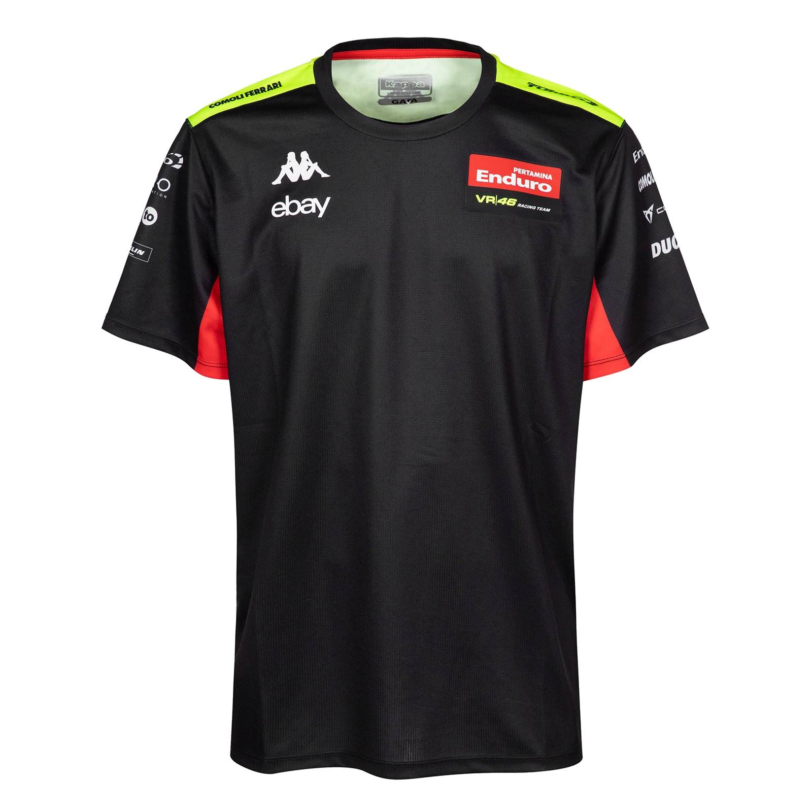 Pertamina Enduro VR46 Racing Team T-Shirt - schwarz