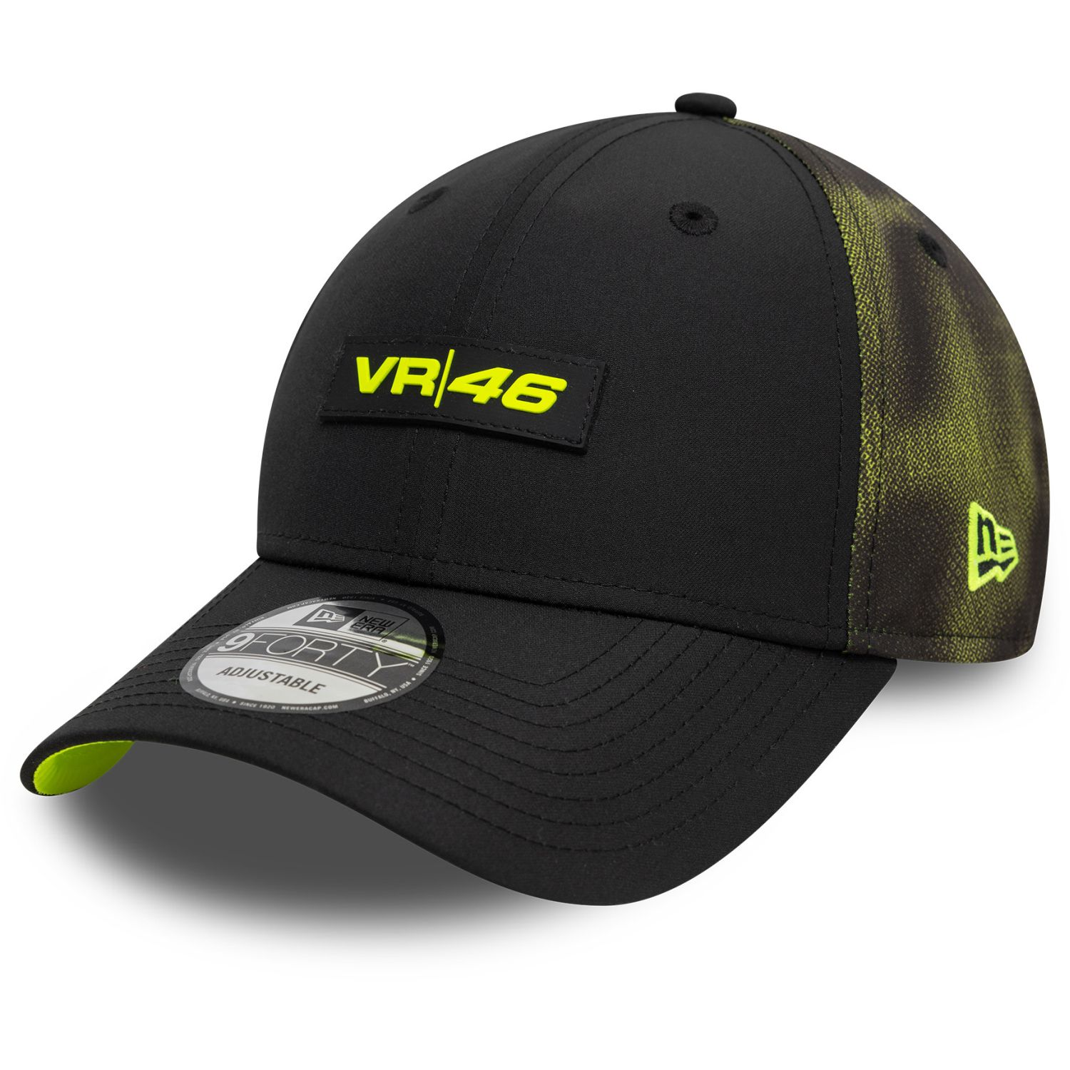 Valentino Rossi VR46 New Era 9FORTY Cap "Halftone" - schwarz