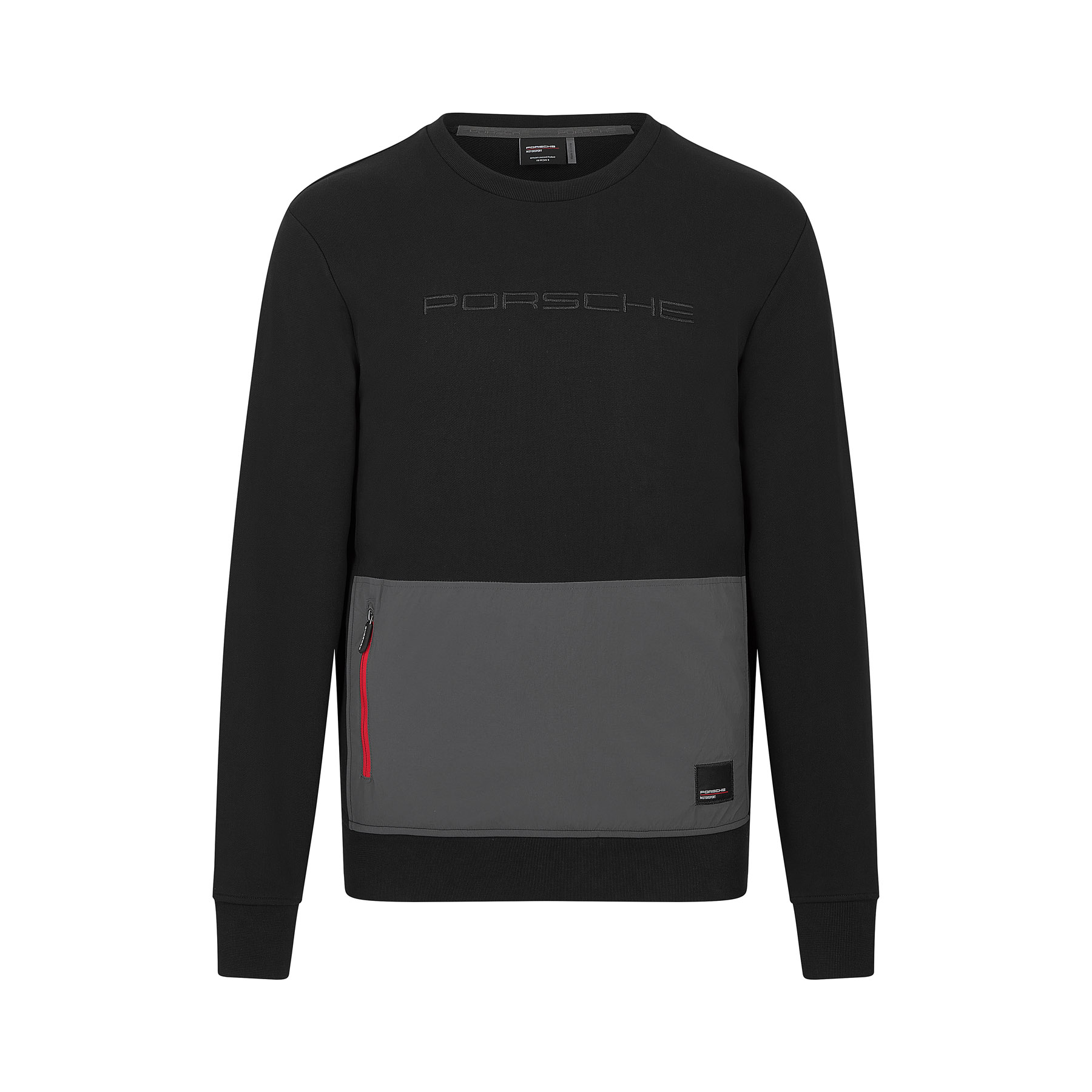 Porsche Motorsport Sweatshirt "Crew" - schwarz