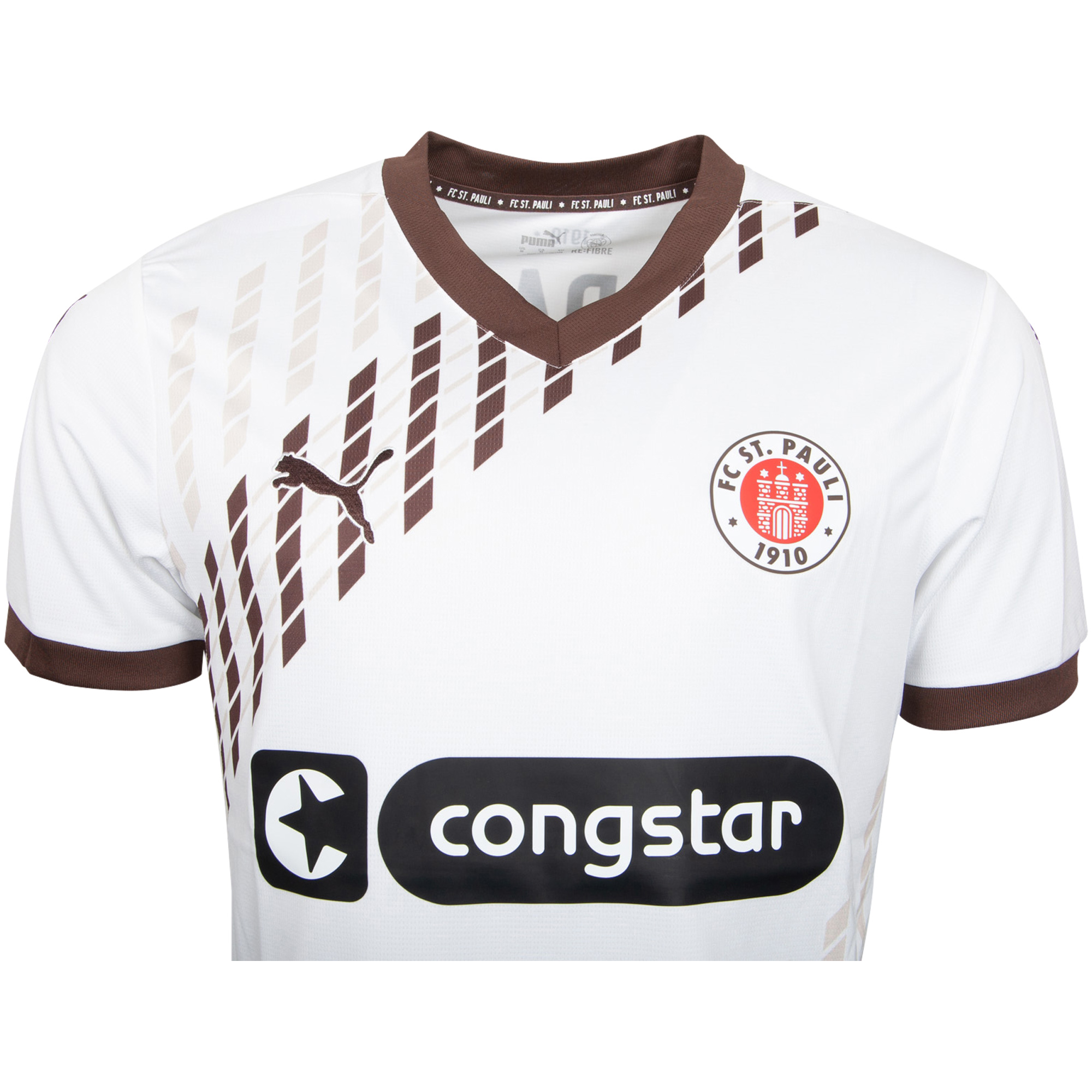 FC St. Pauli - PUMA Trikot Auswärts 2024/25 - weiß